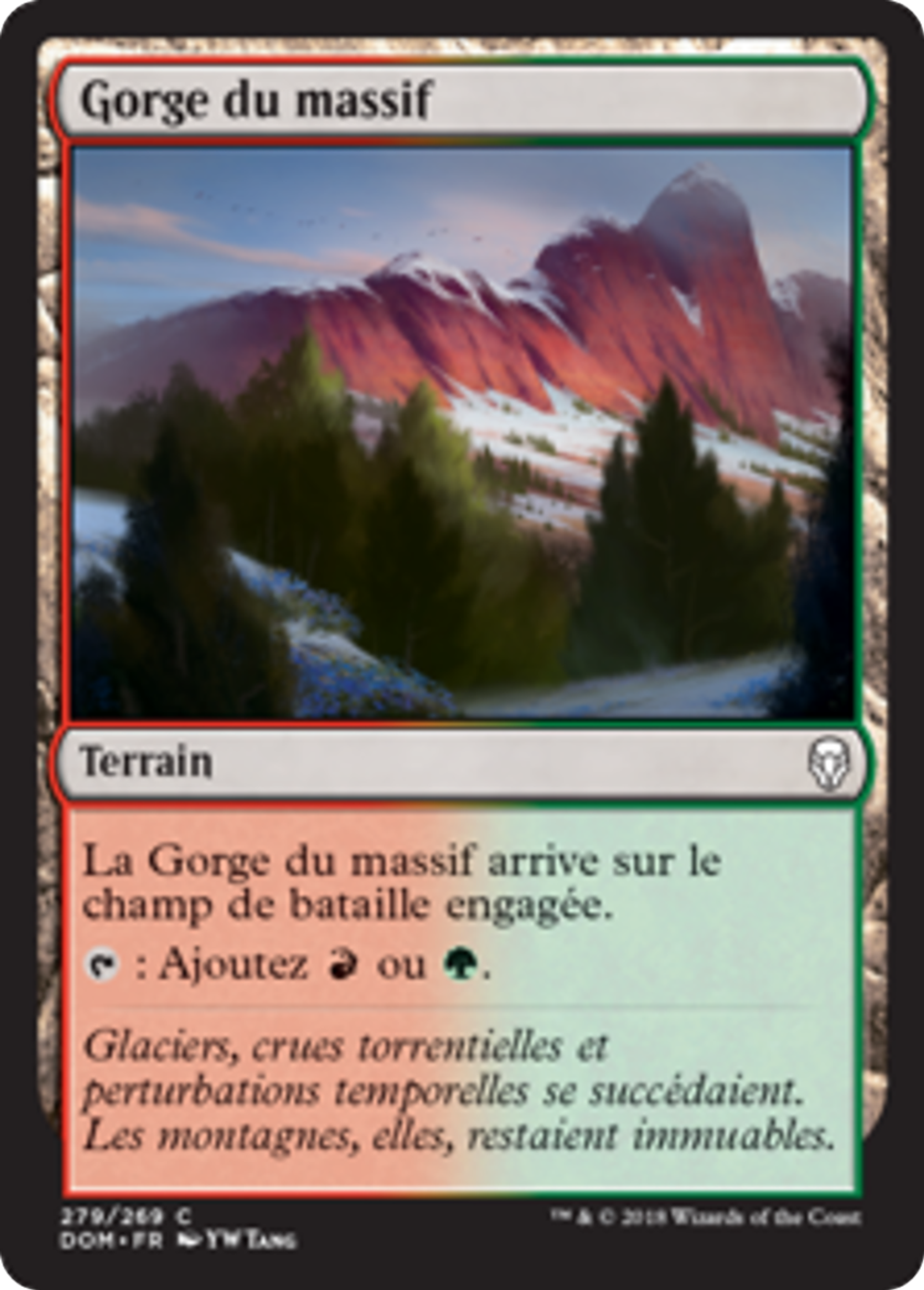 Gorge du massif — Dominaria — Magic: The Gathering