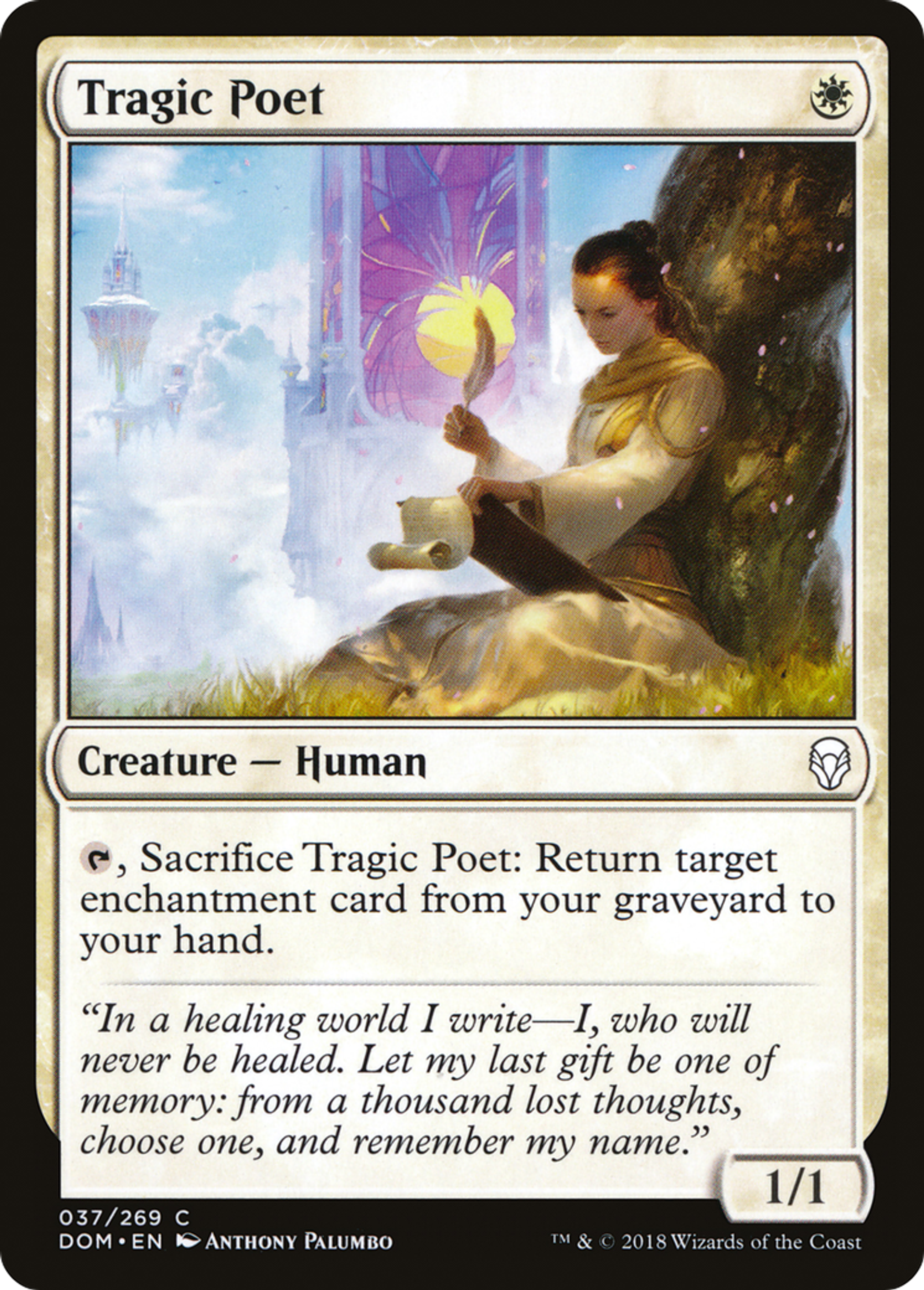 Tragic Poet — Dominaria — Magic: The Gathering