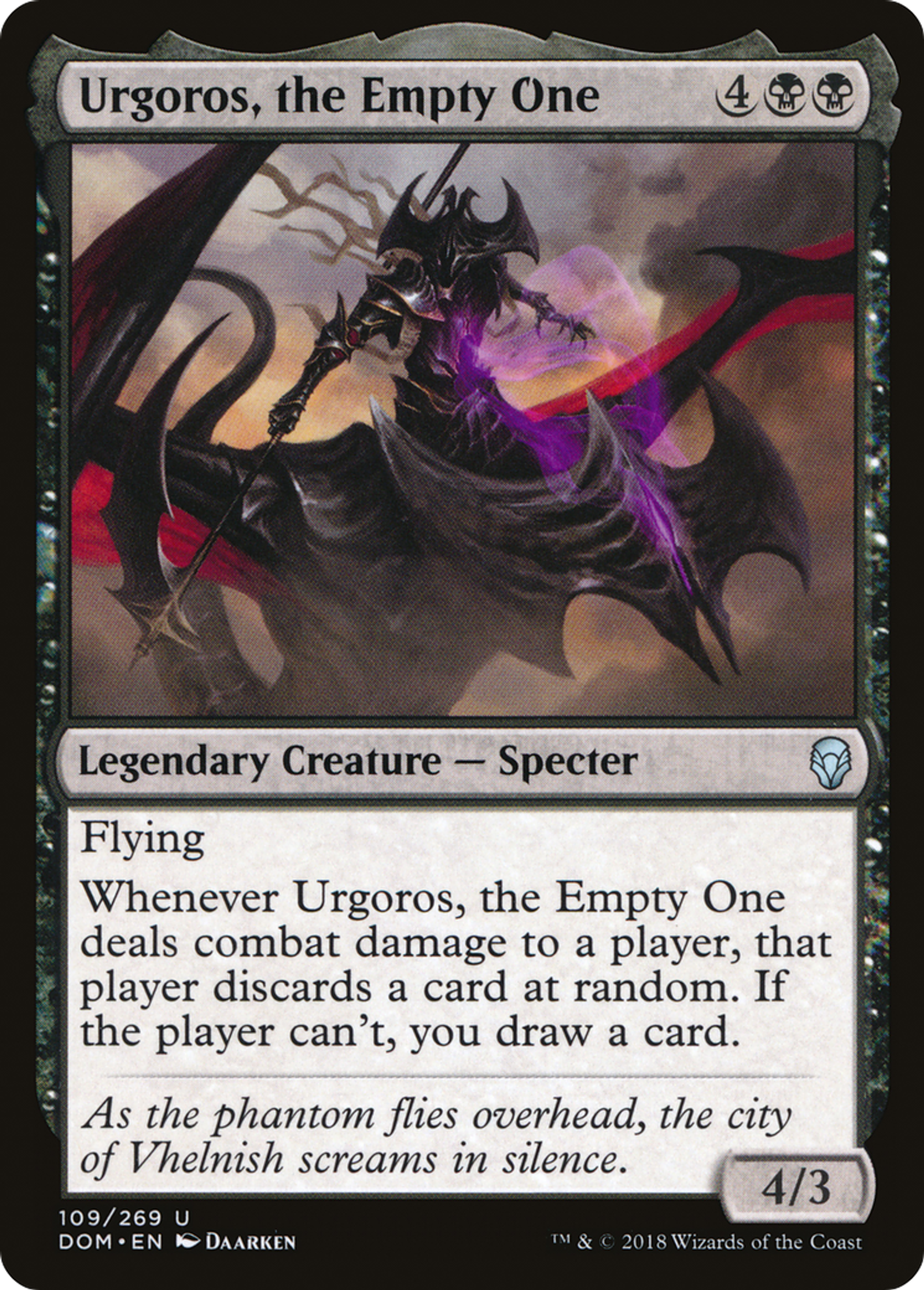 Urgoros, the Empty One — Dominaria — Magic: The Gathering