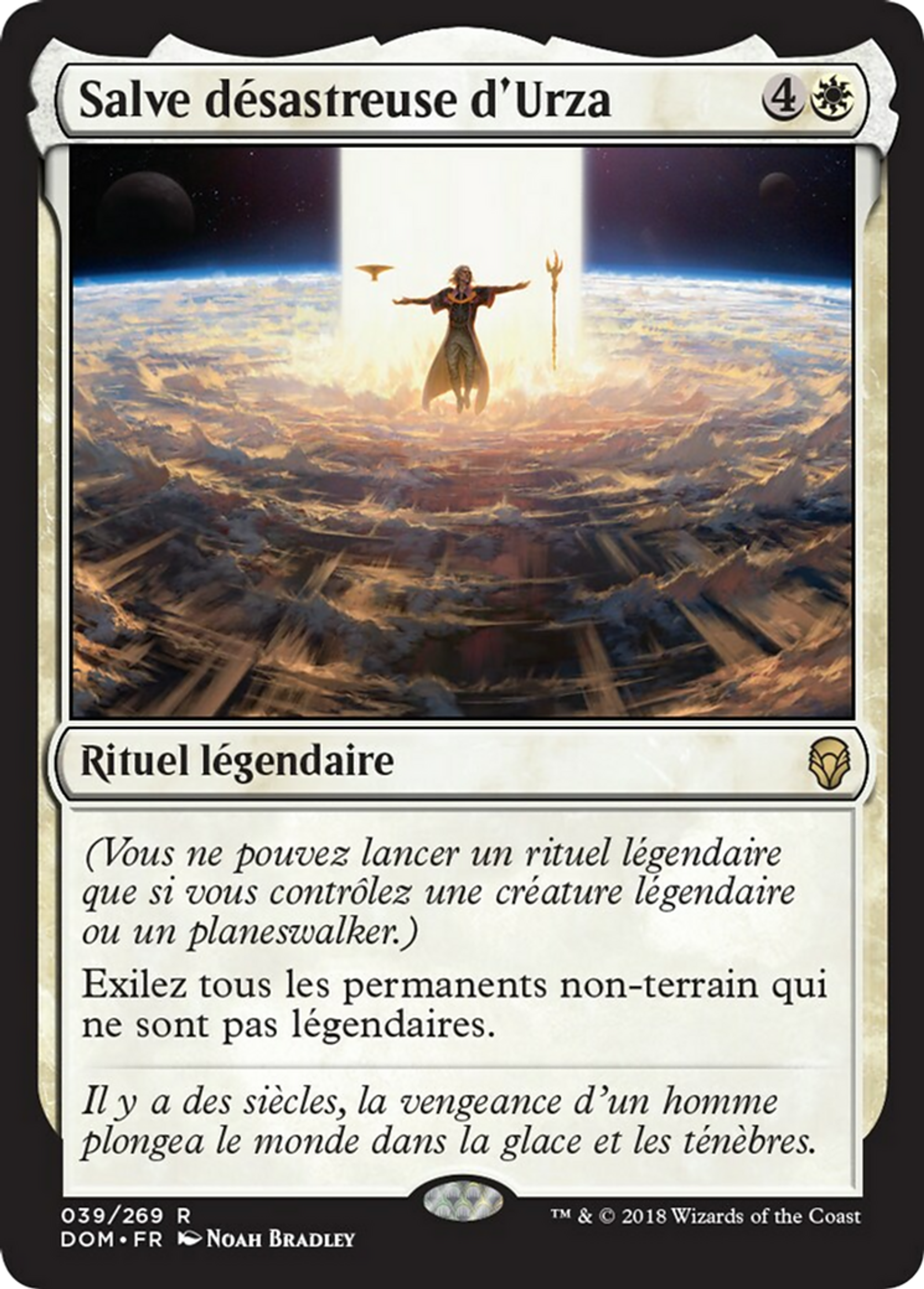 Salve désastreuse d'Urza — Dominaria — Magic: The Gathering