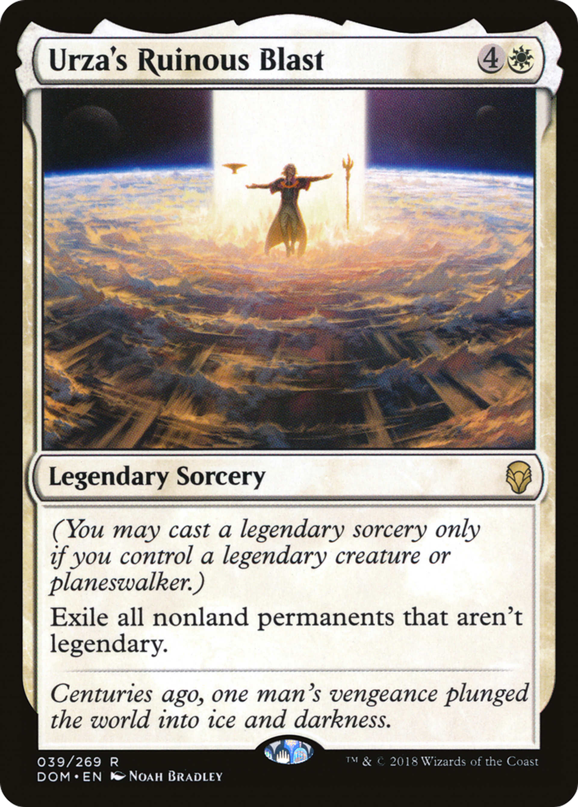 Salve désastreuse d'Urza — Dominaria — Magic: The Gathering