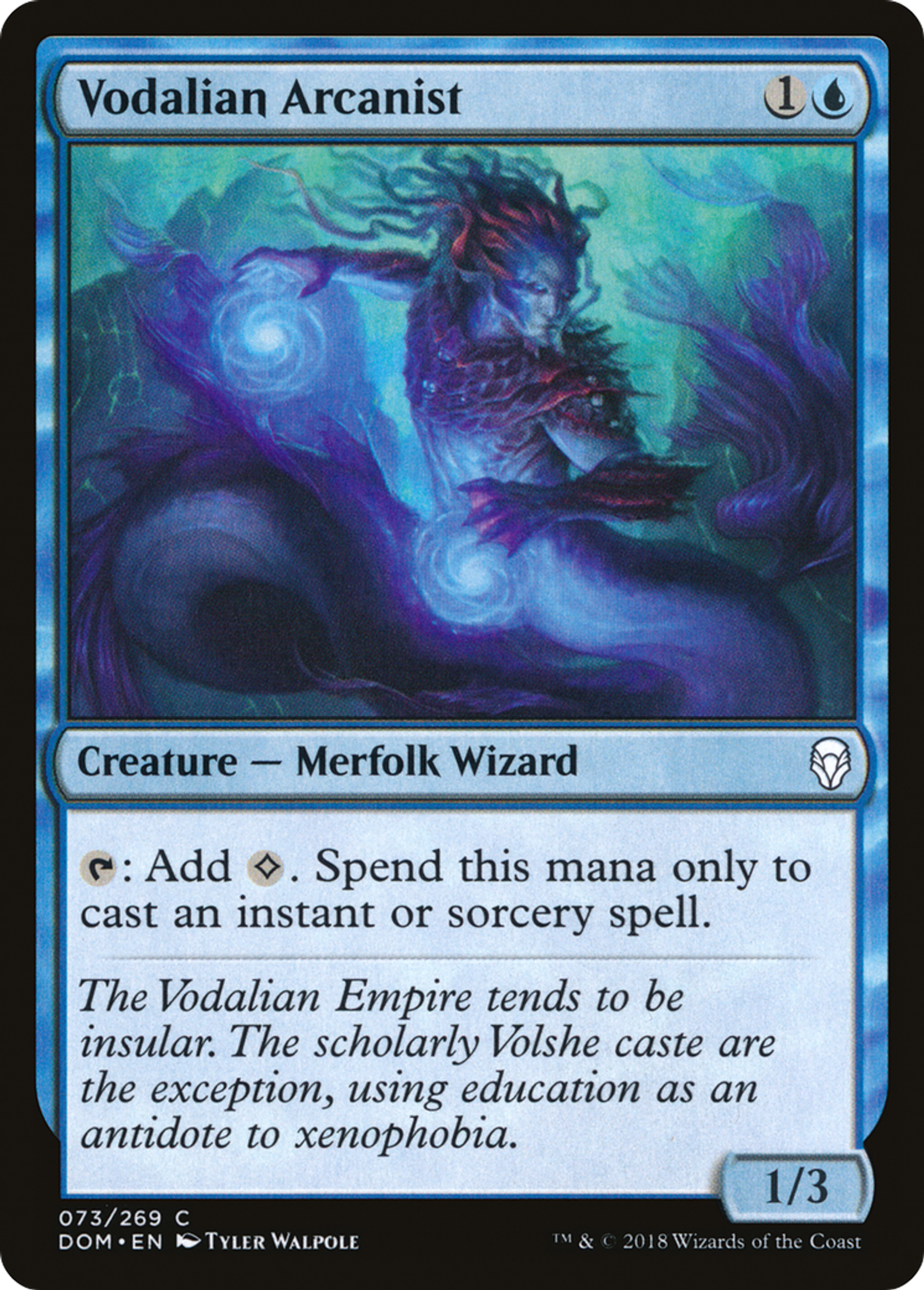 Vodalian Arcanist — Dominaria — Magic: The Gathering