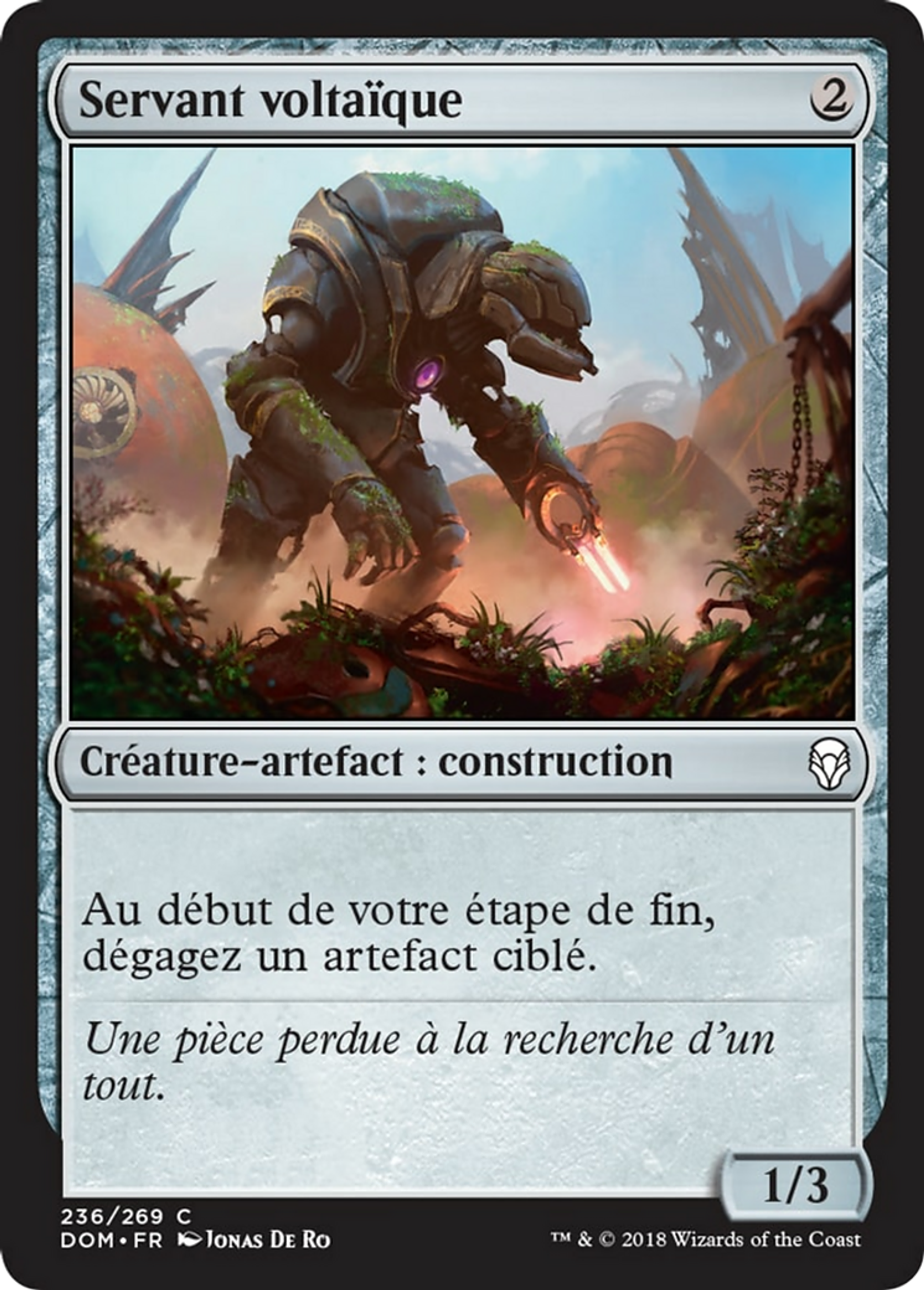 Servant voltaïque — Dominaria — Magic: The Gathering