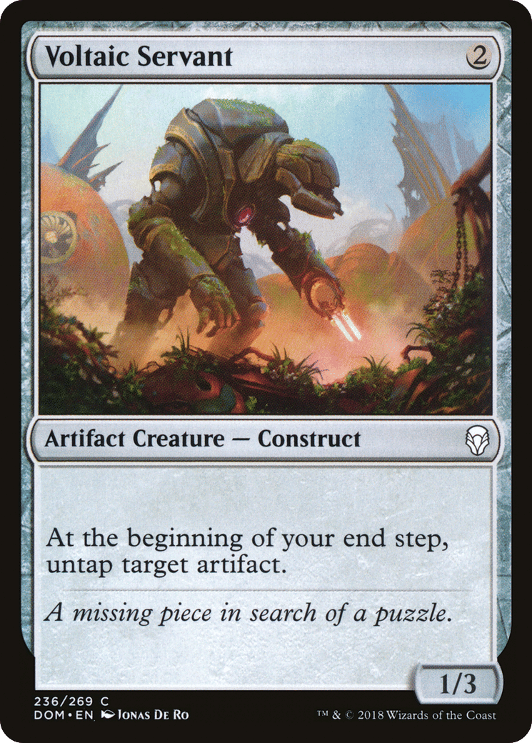 Servant voltaïque — Dominaria — Magic: The Gathering