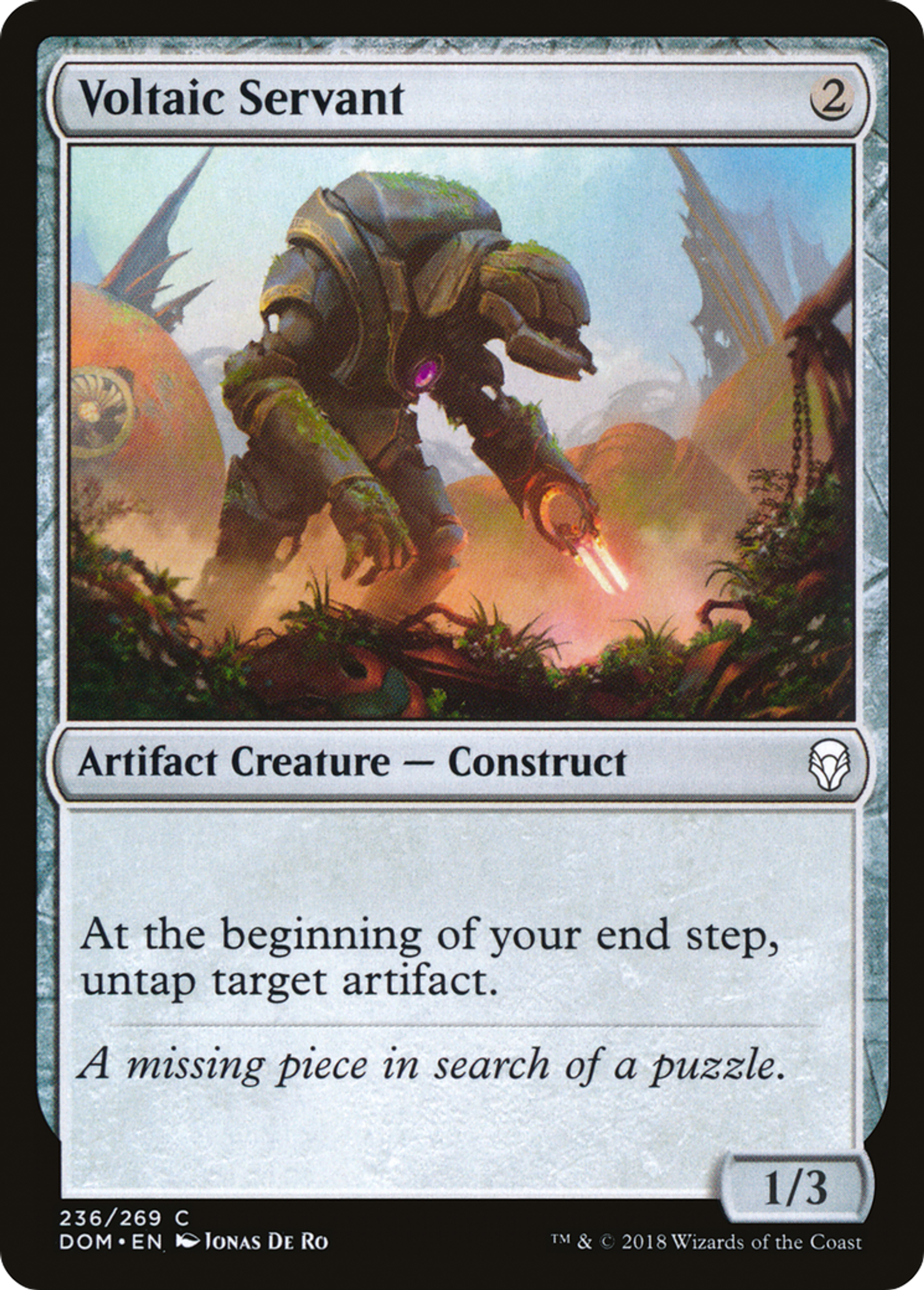 Voltaic Servant — Dominaria — Magic: The Gathering