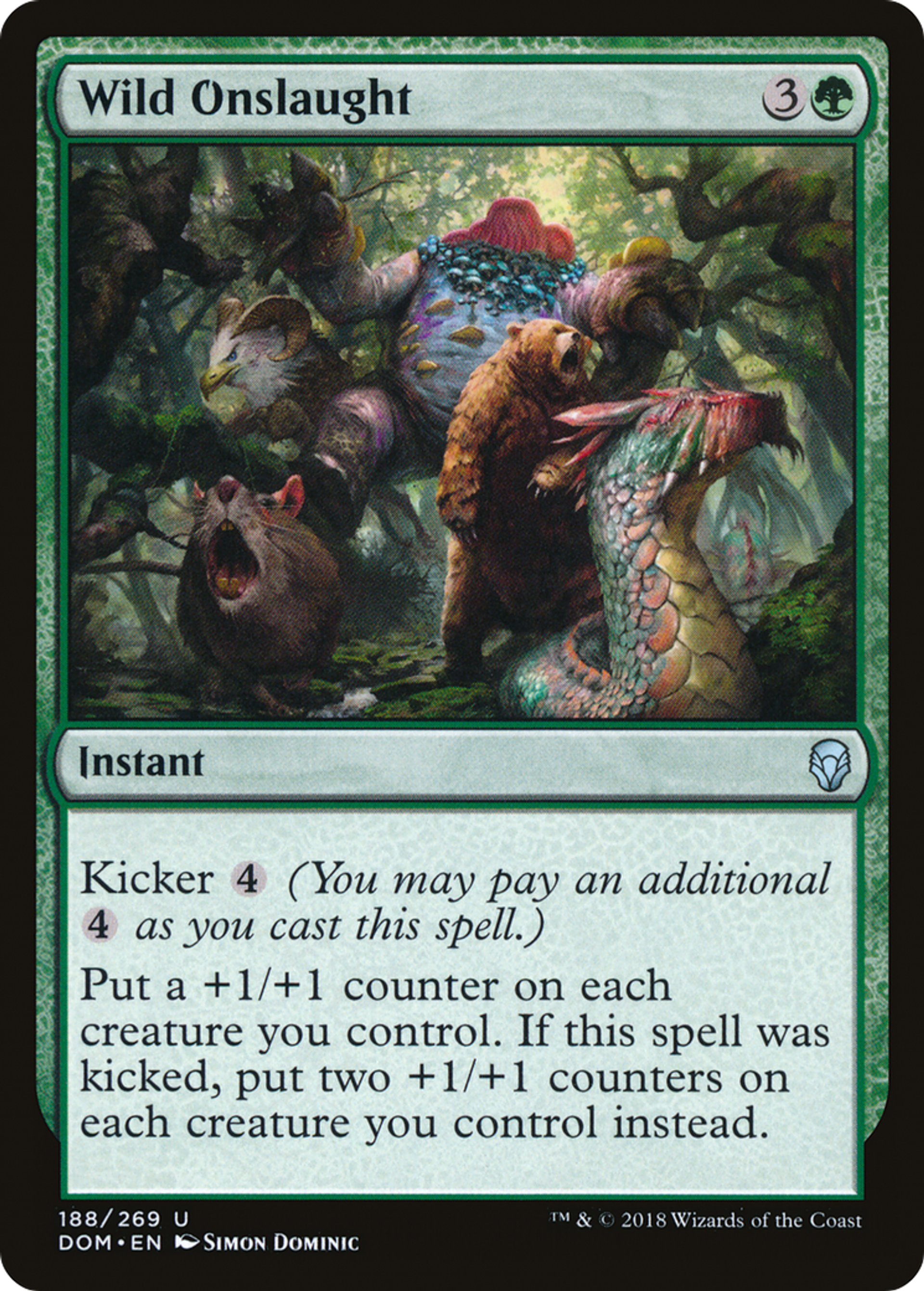 Carnage de la forêt — Dominaria — Magic: The Gathering