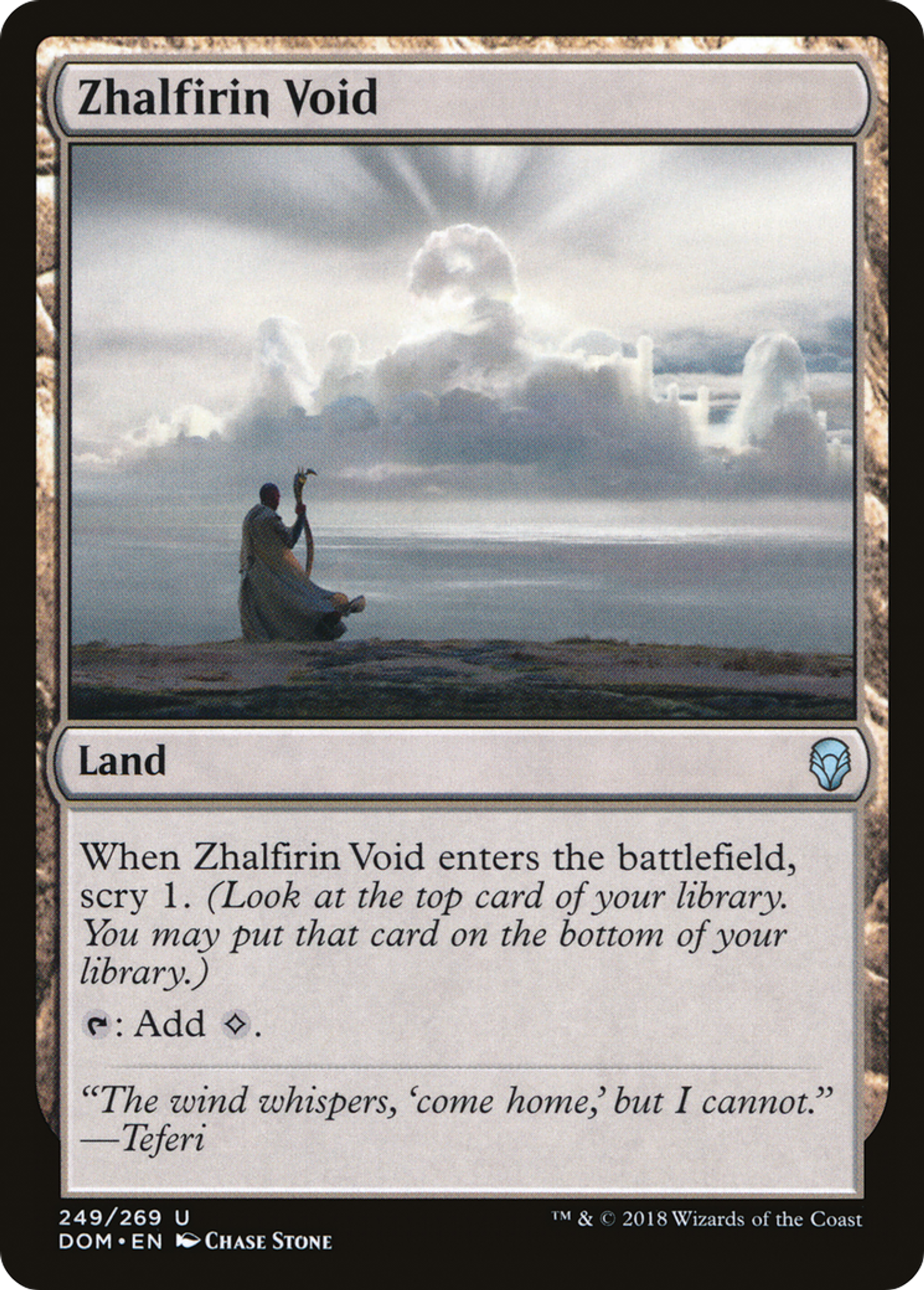 Zhalfirin Void — Dominaria — Magic: The Gathering