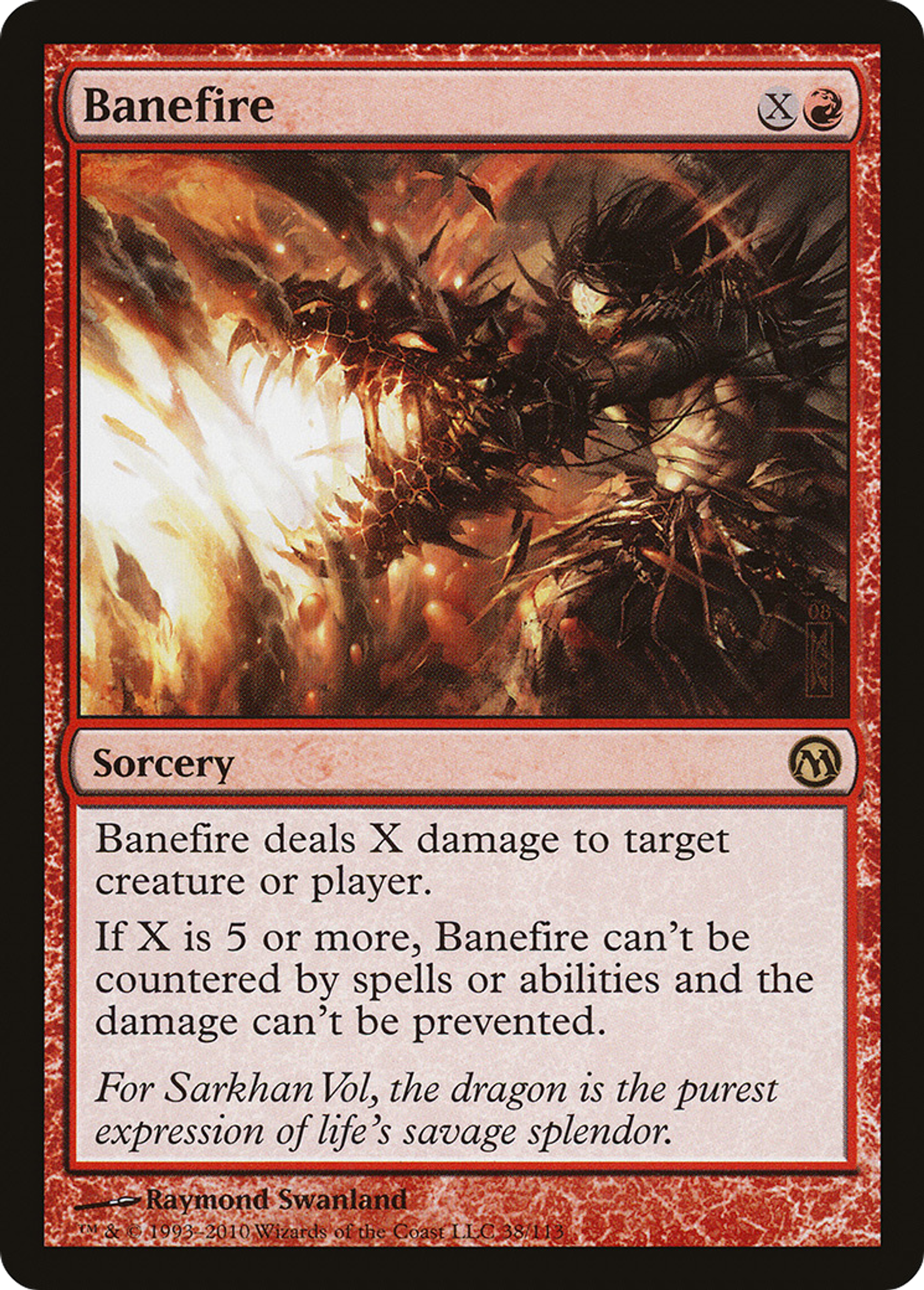 Banefire — Duels of the Planeswalkers — Magic: The Gathering