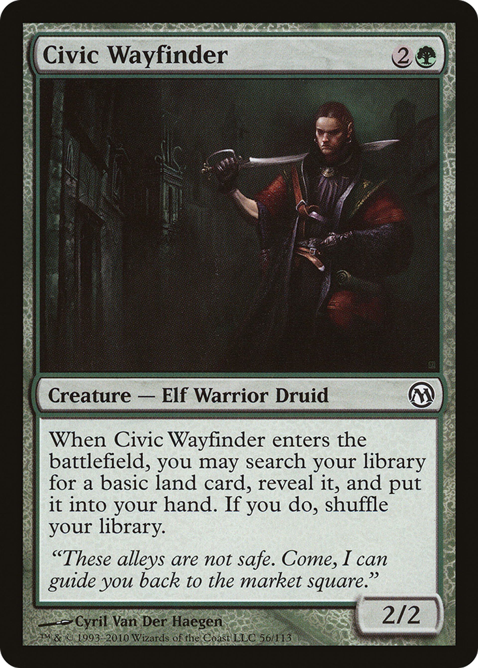 Civic Wayfinder — Duels of the Planeswalkers — Magic: The Gathering