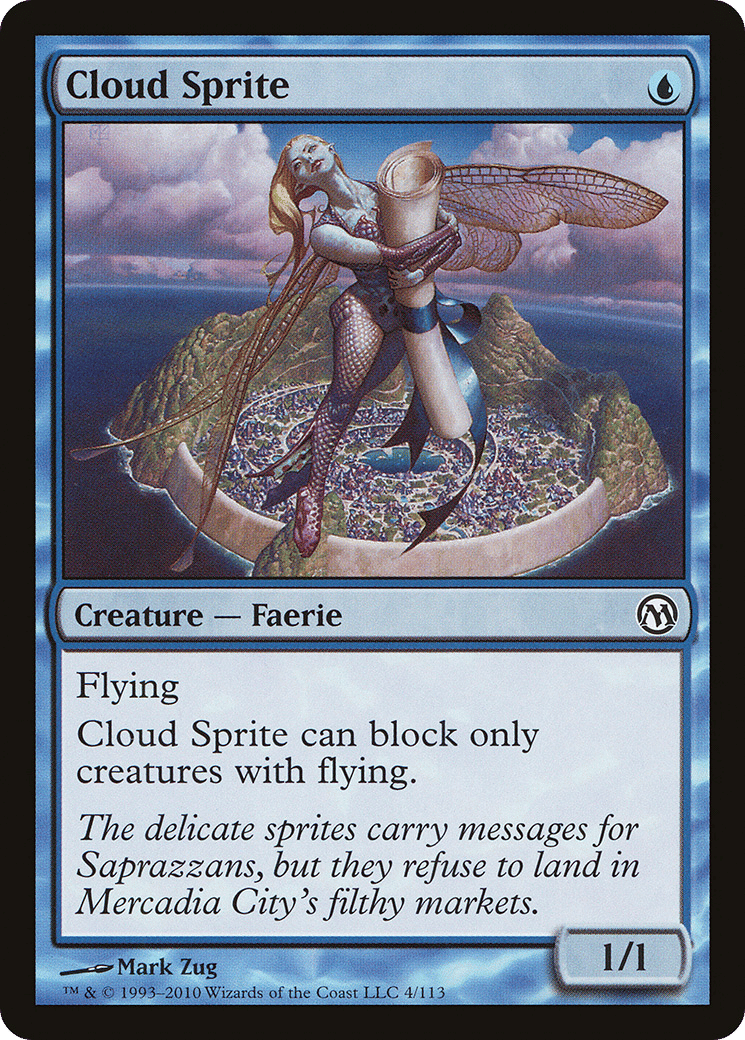 Cloud Sprite — Duels of the Planeswalkers — Magic: The Gathering