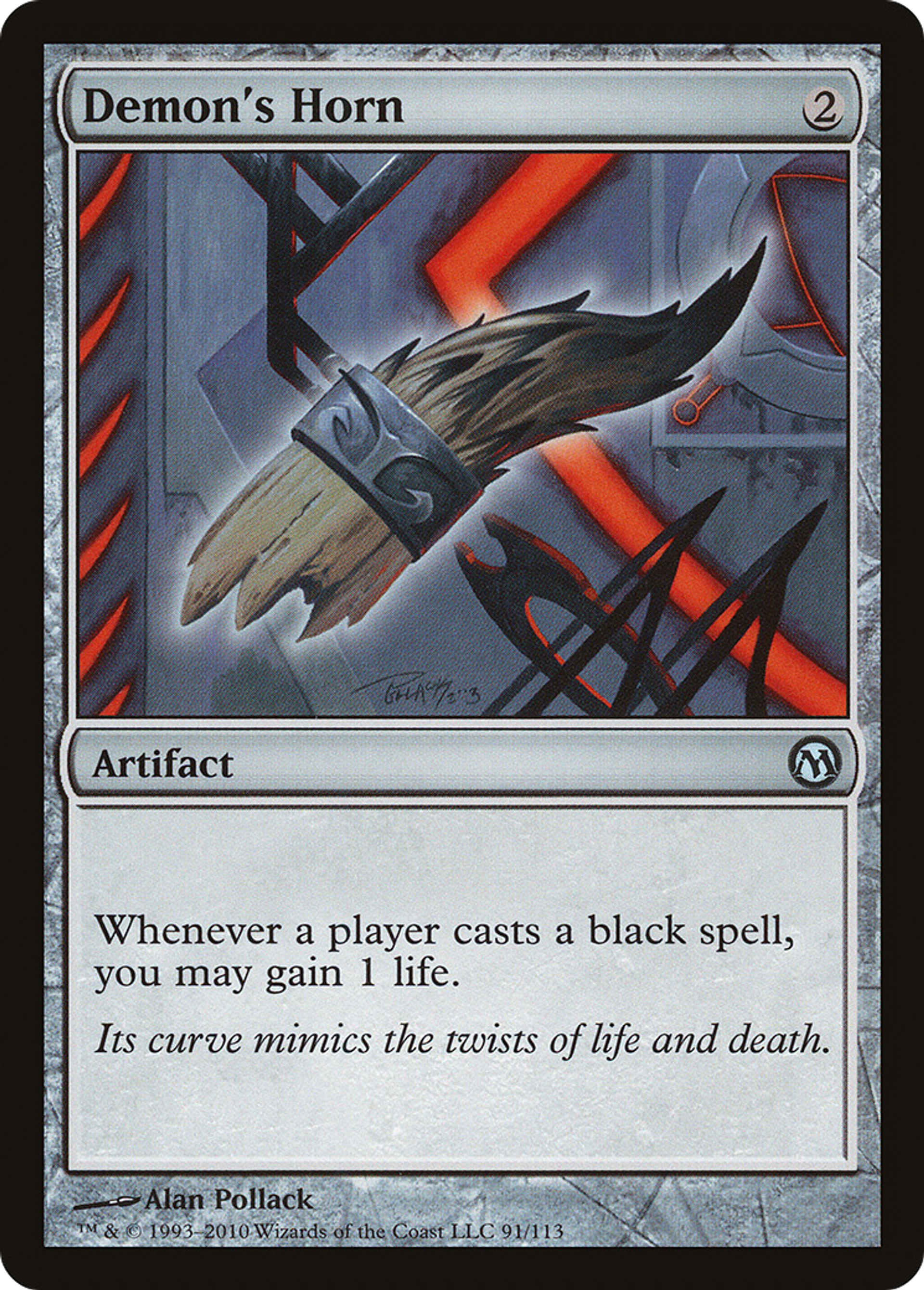 Demon's Horn — Duels of the Planeswalkers — Magic: The Gathering