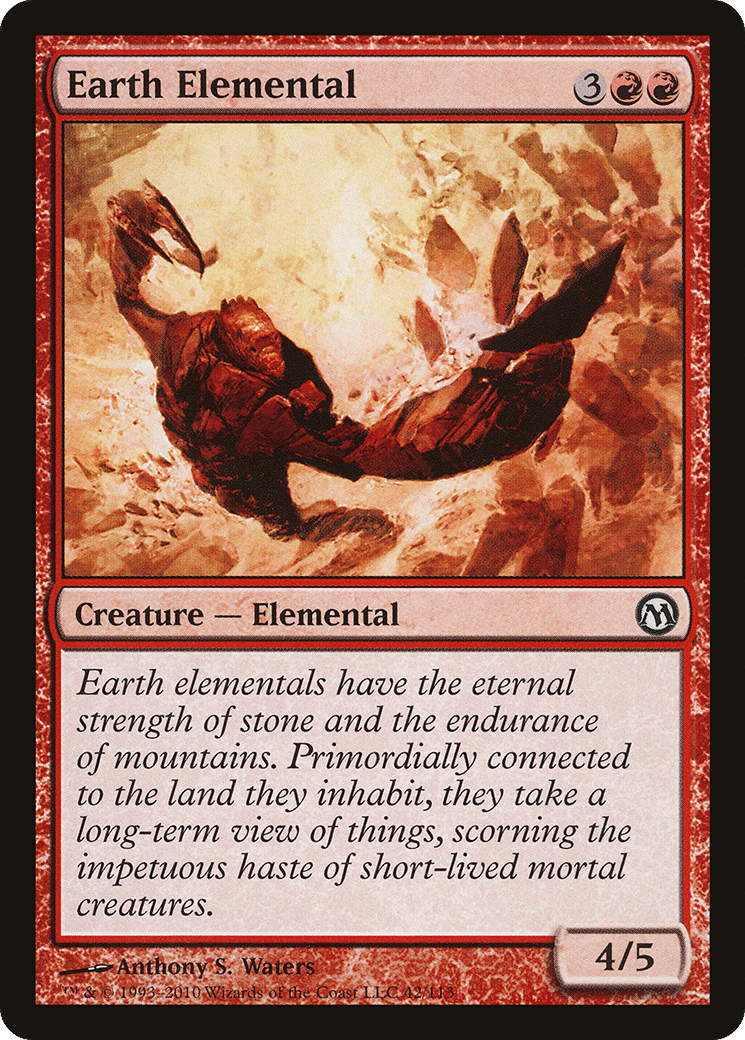 Earth Elemental — Duels of the Planeswalkers — Magic: The Gathering