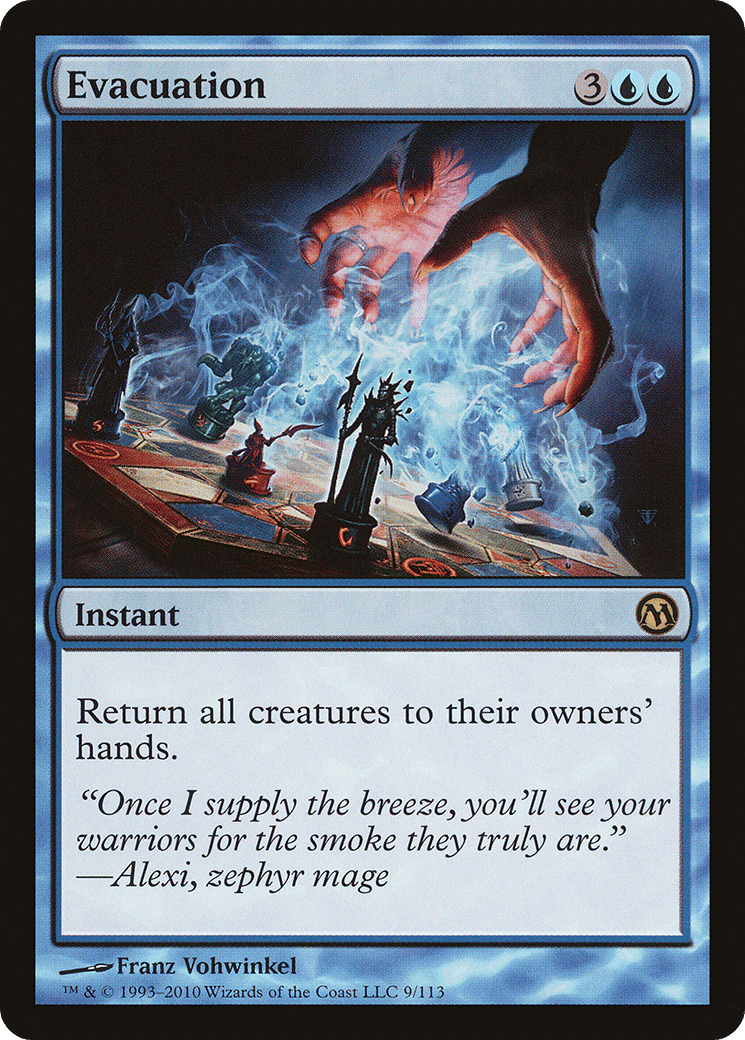 Evacuation — Duels of the Planeswalkers — Magic: The Gathering