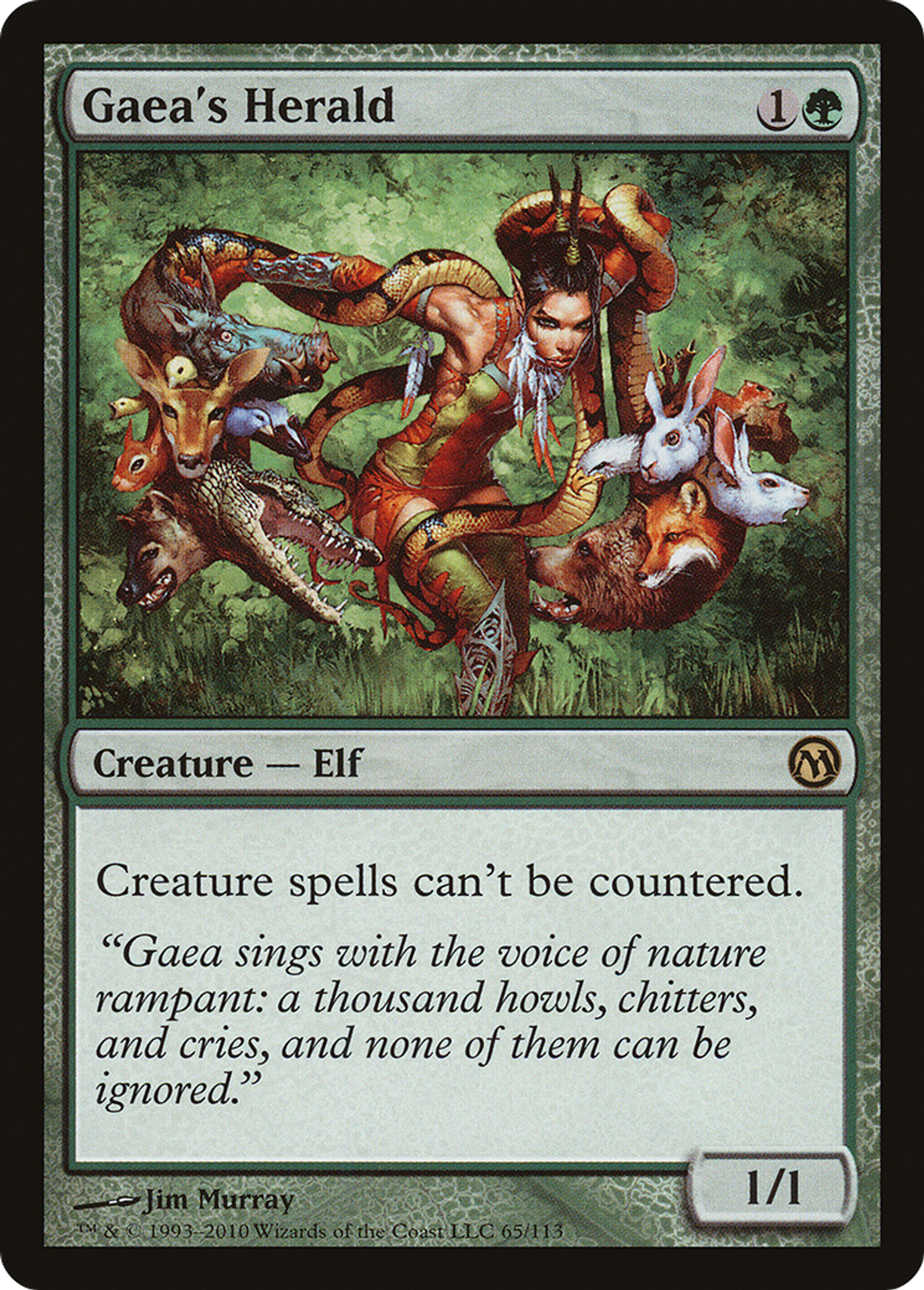 Gaea's Herald — Duels of the Planeswalkers — Magic: The Gathering