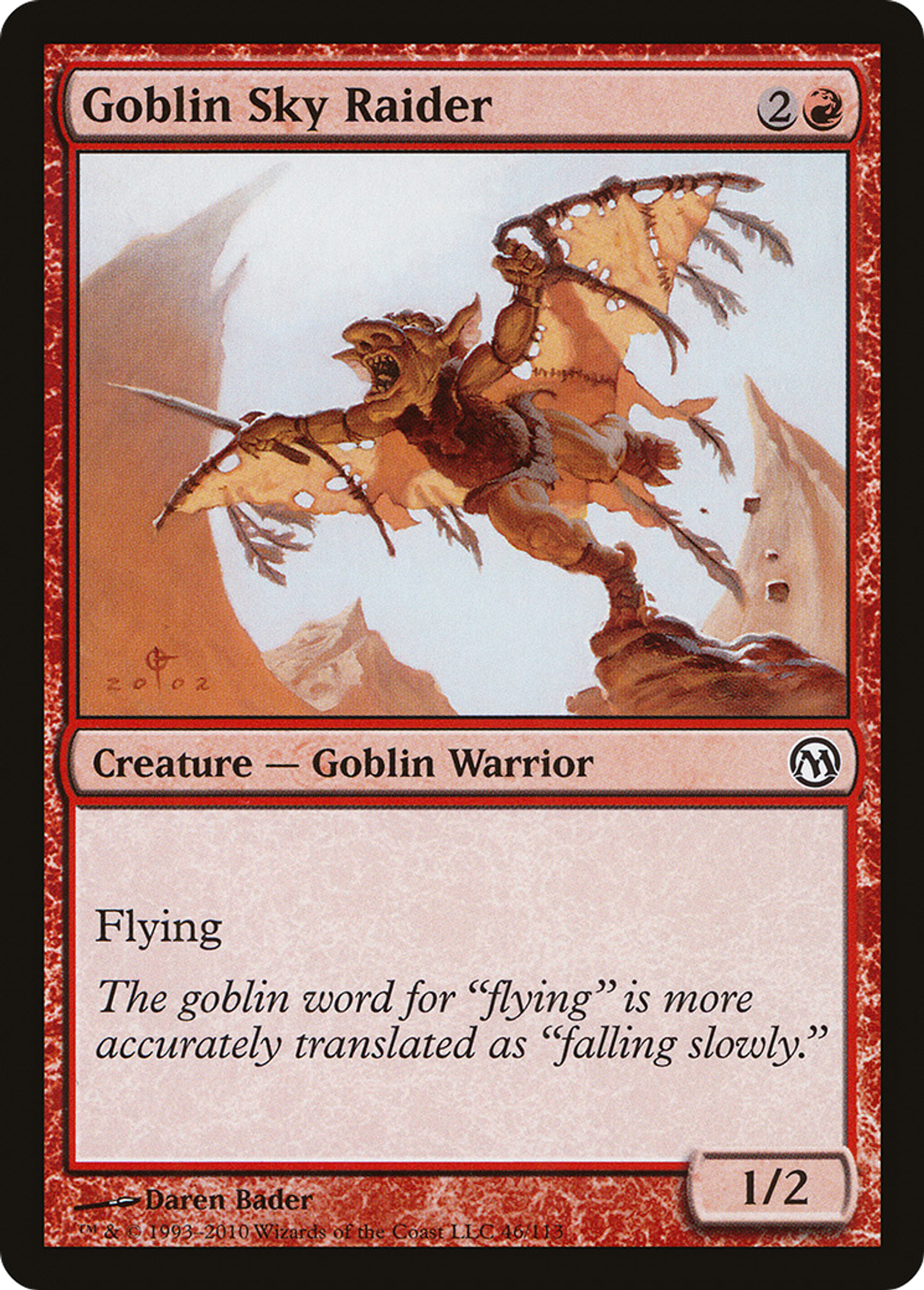 Goblin Sky Raider — Duels of the Planeswalkers — Magic: The Gathering