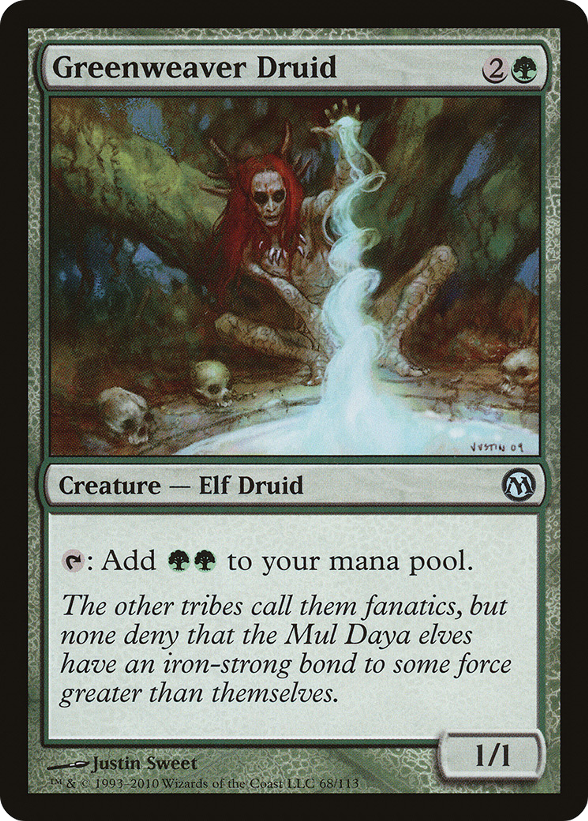 Greenweaver Druid — Duels of the Planeswalkers — Magic: The Gathering