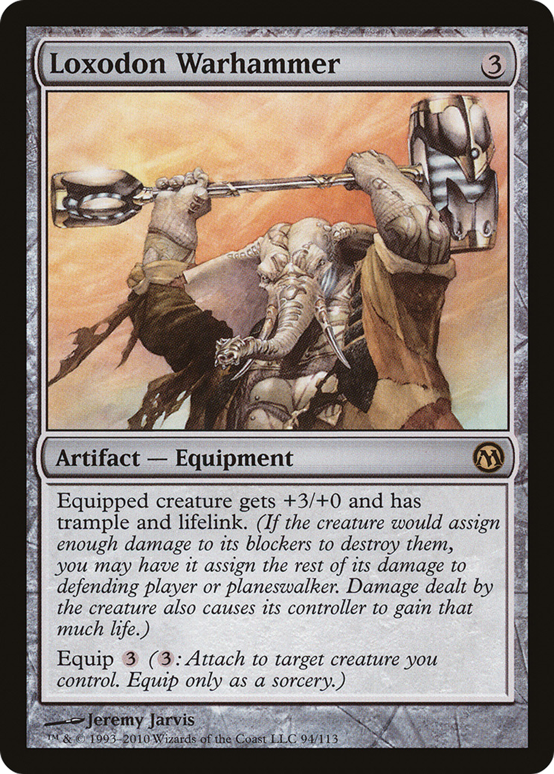 Loxodon Warhammer — Duels of the Planeswalkers — Magic: The Gathering