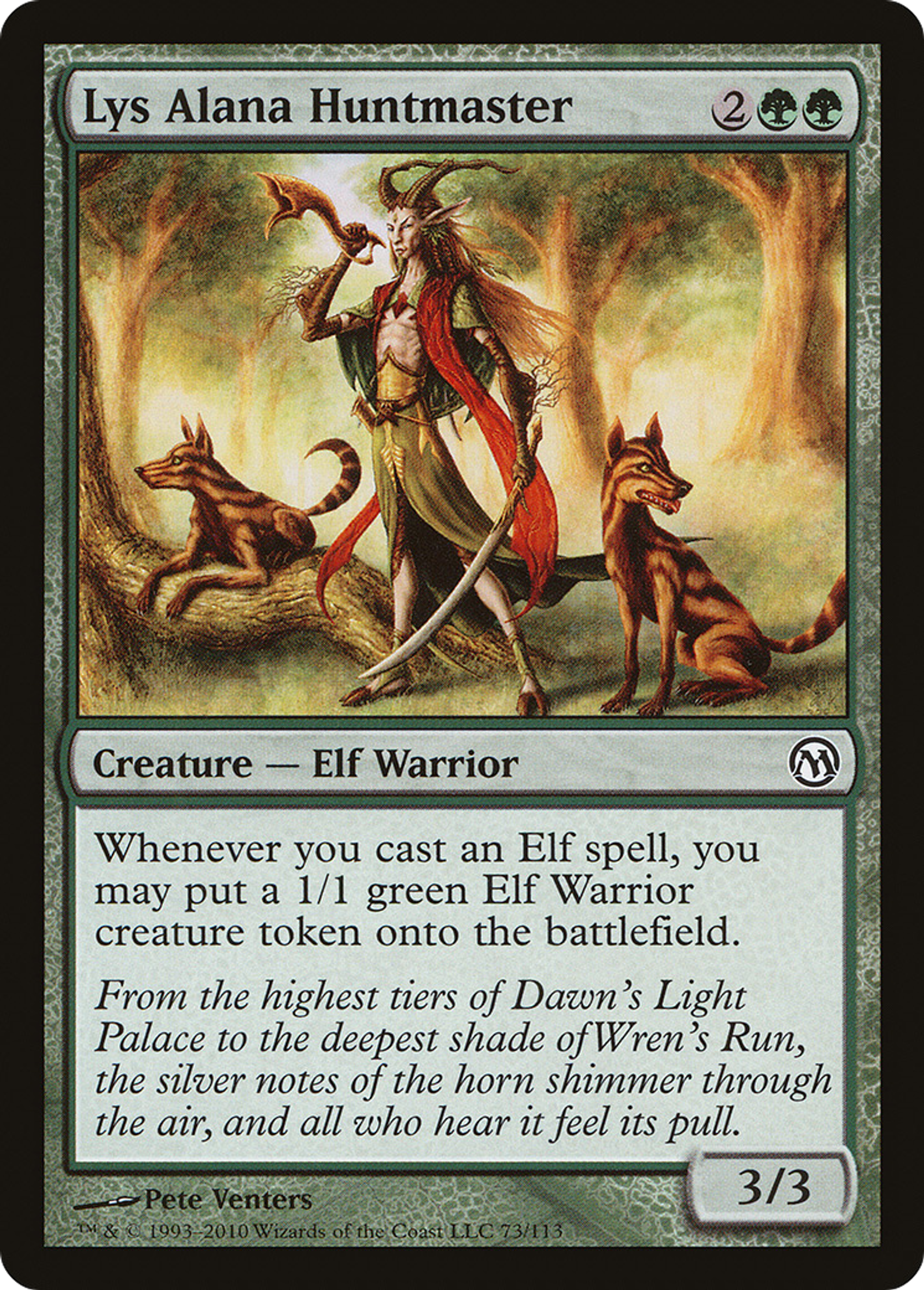 Lys Alana Huntmaster — Duels of the Planeswalkers — Magic: The Gathering