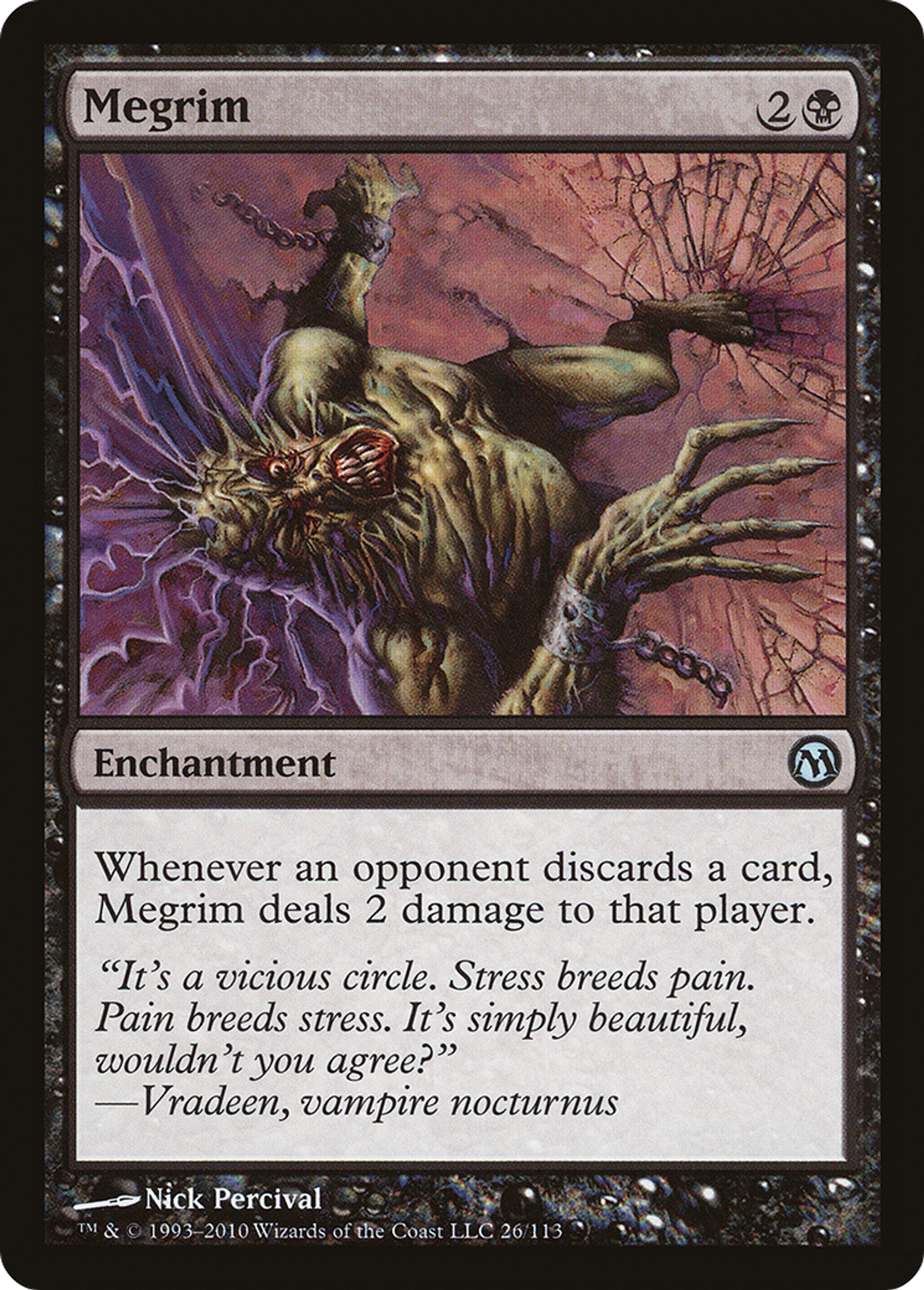Megrim — Duels of the Planeswalkers — Magic: The Gathering