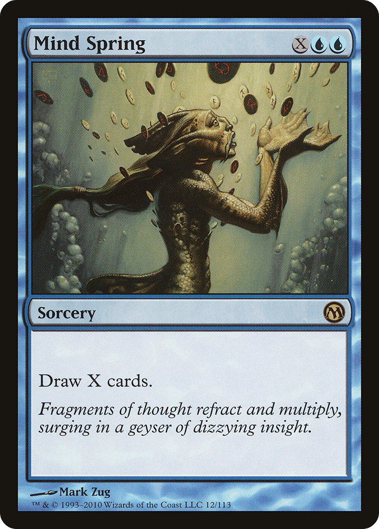 Mind Spring — Duels of the Planeswalkers — Magic: The Gathering