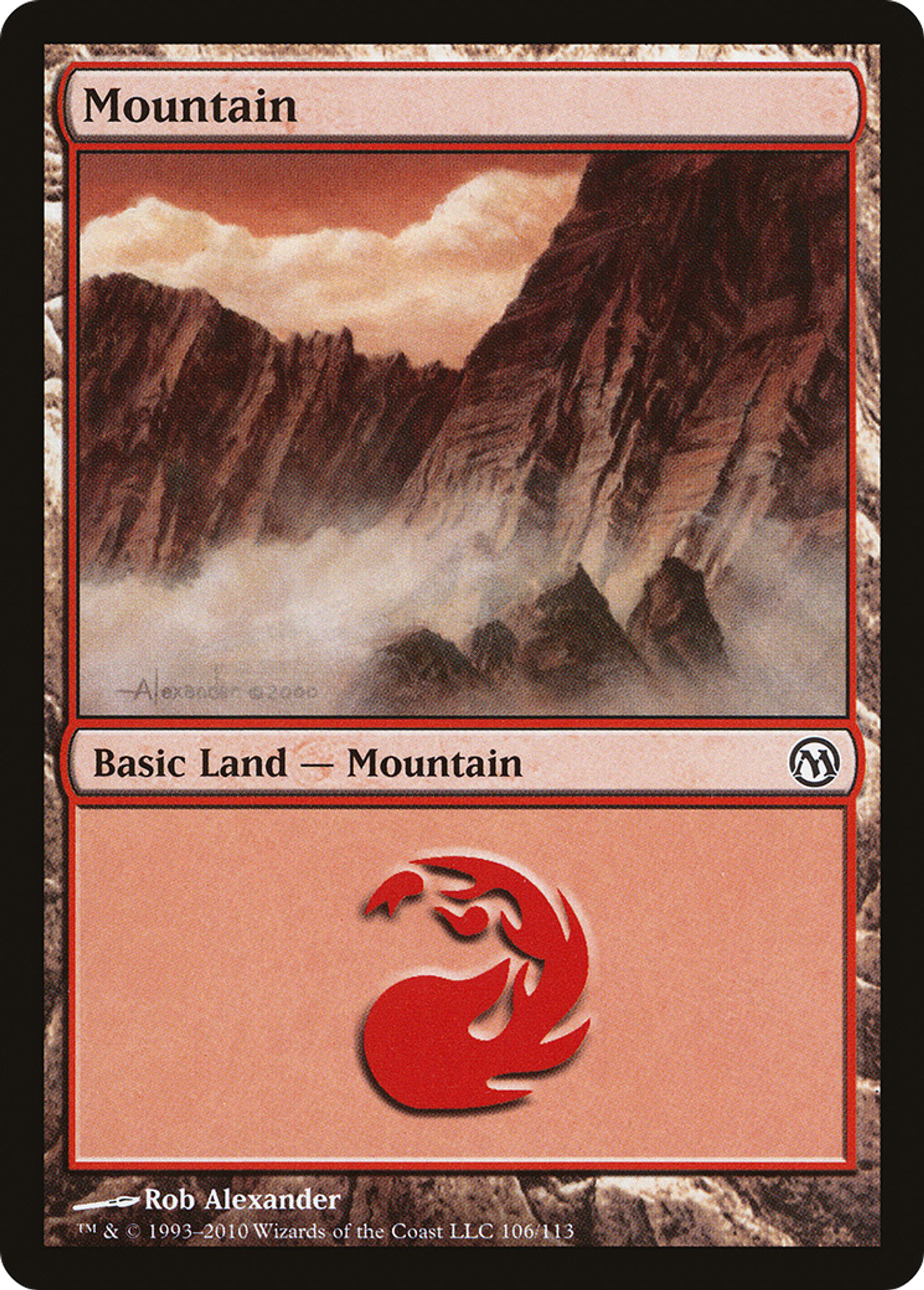 Mountain — Duels of the Planeswalkers — Magic: The Gathering
