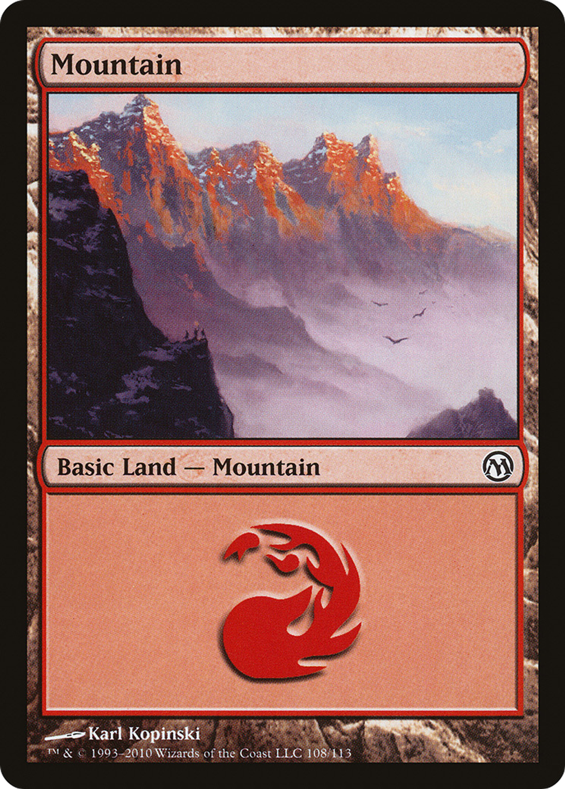 Mountain — Duels of the Planeswalkers — Magic: The Gathering