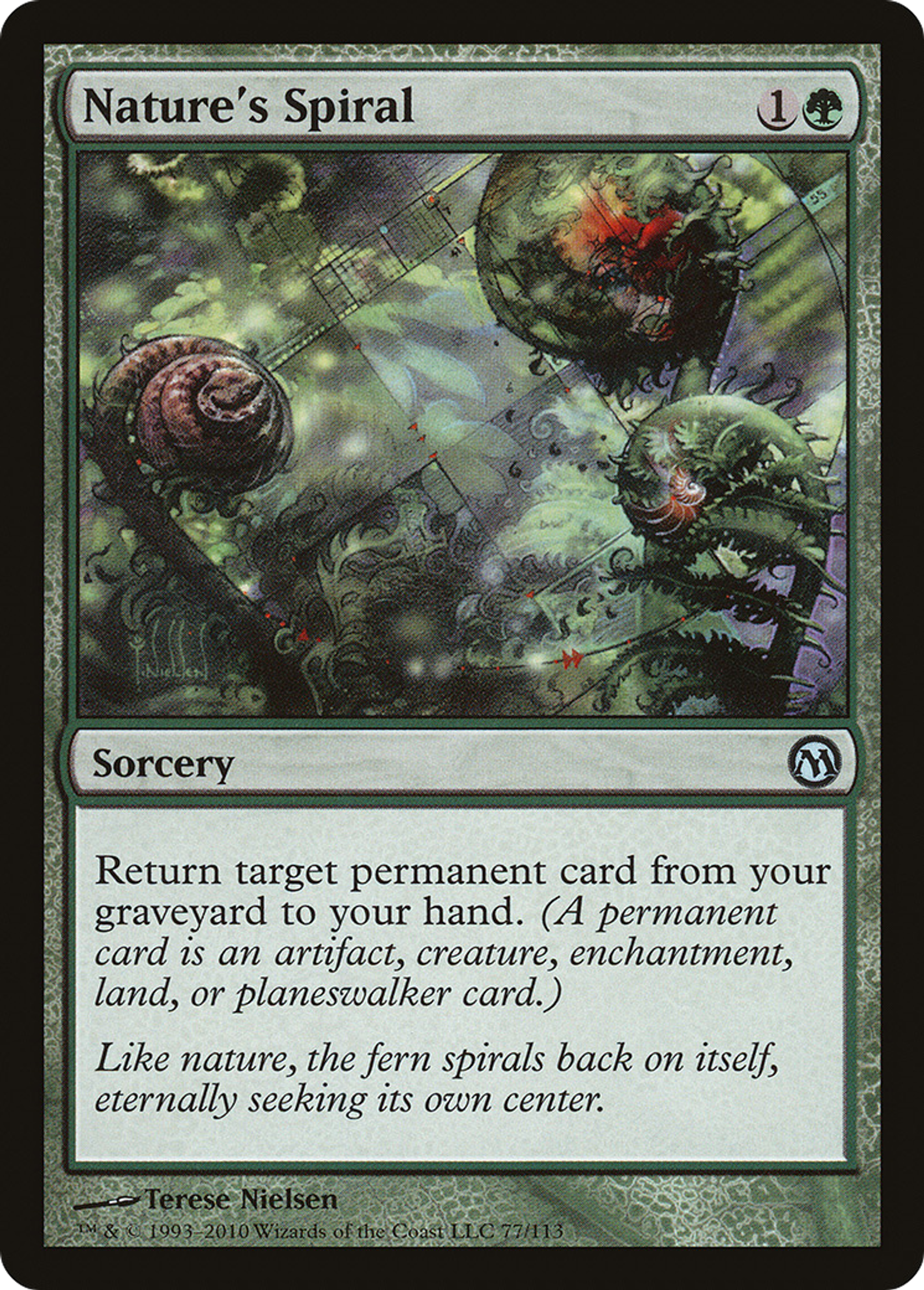 Nature's Spiral — Duels of the Planeswalkers — Magic: The Gathering