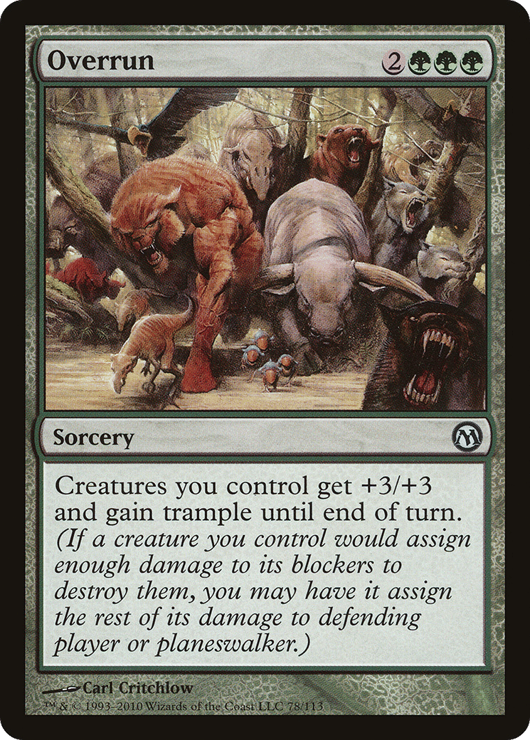 Overrun — Duels of the Planeswalkers — Magic: The Gathering