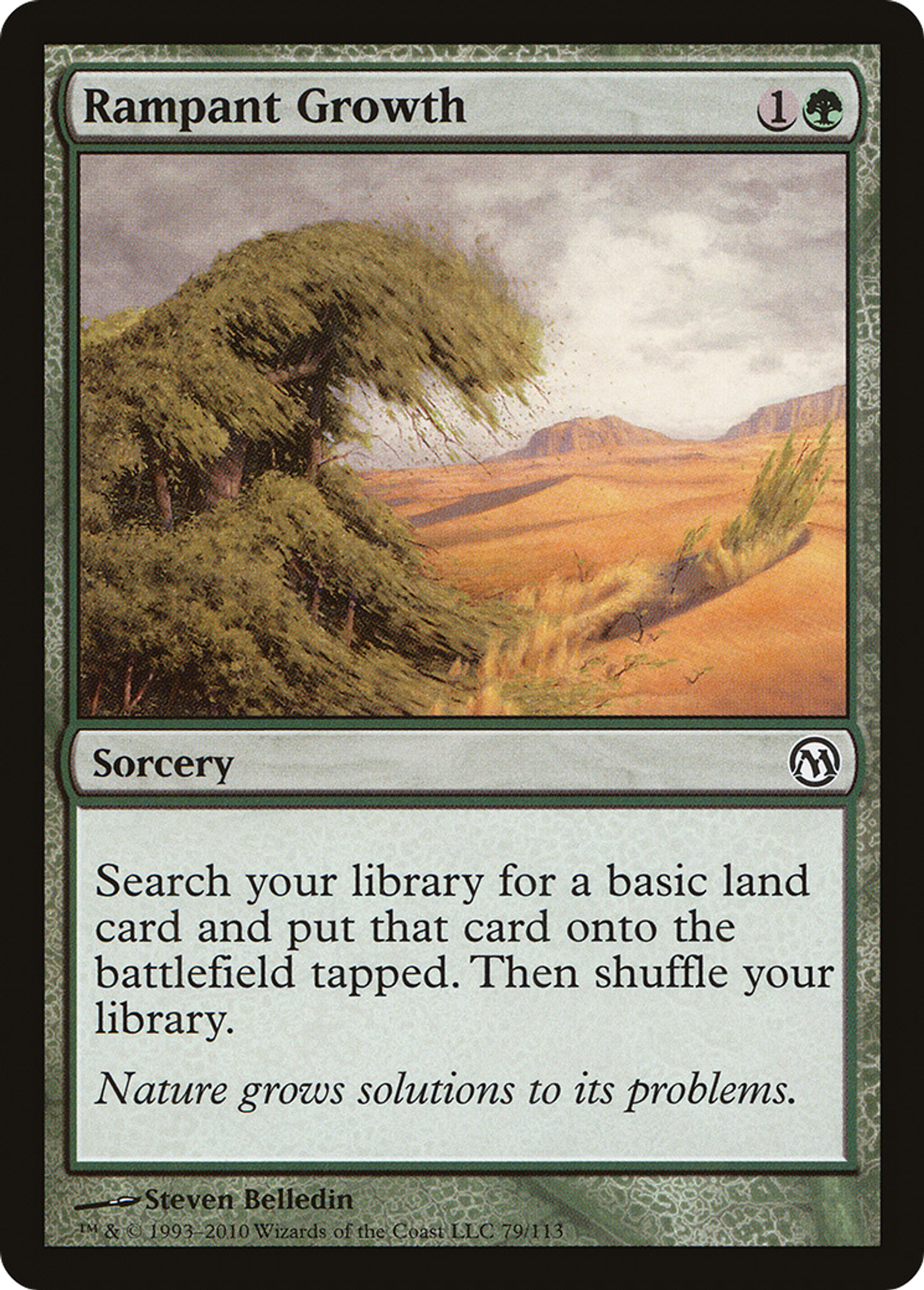 Rampant Growth — Duels of the Planeswalkers — Magic: The Gathering