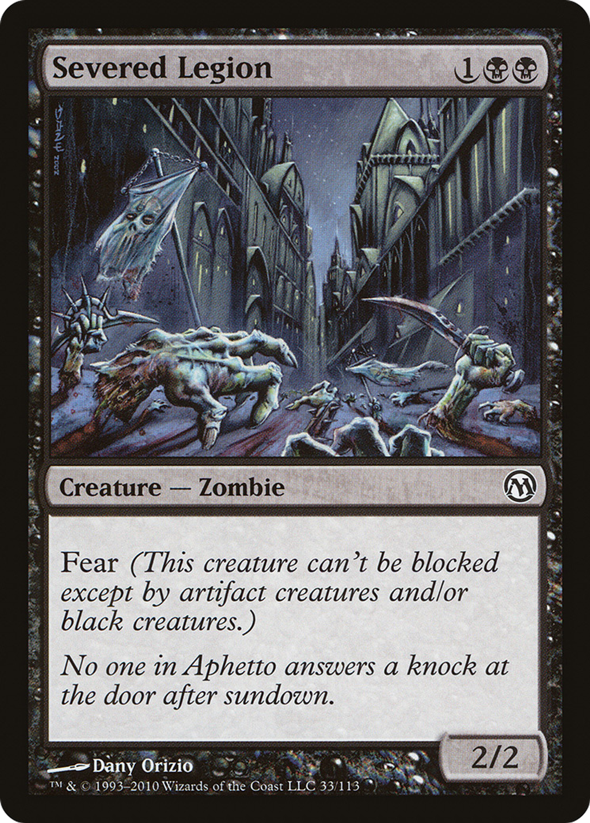 Severed Legion — Duels of the Planeswalkers — Magic: The Gathering