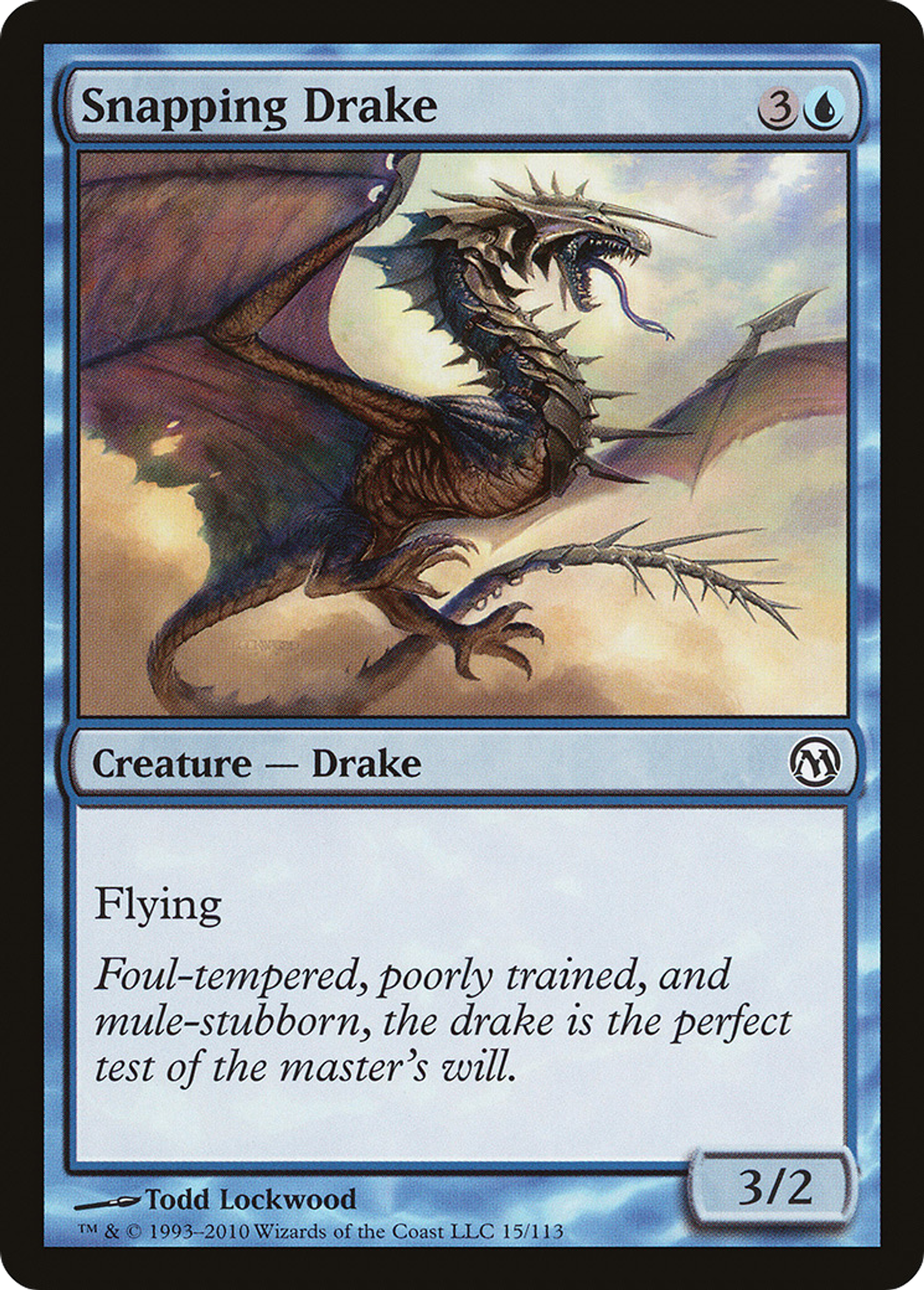 Snapping Drake — Duels of the Planeswalkers — Magic: The Gathering