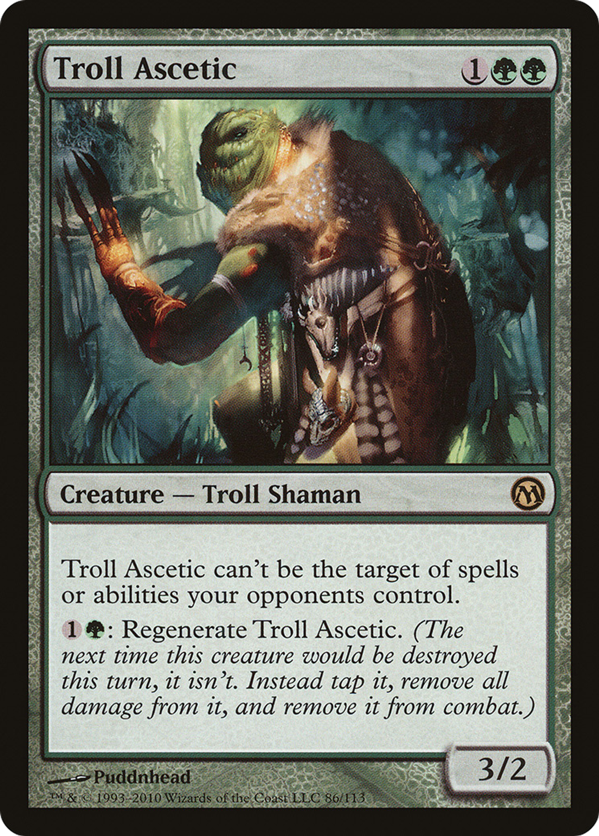 Troll Ascetic — Duels of the Planeswalkers — Magic: The Gathering
