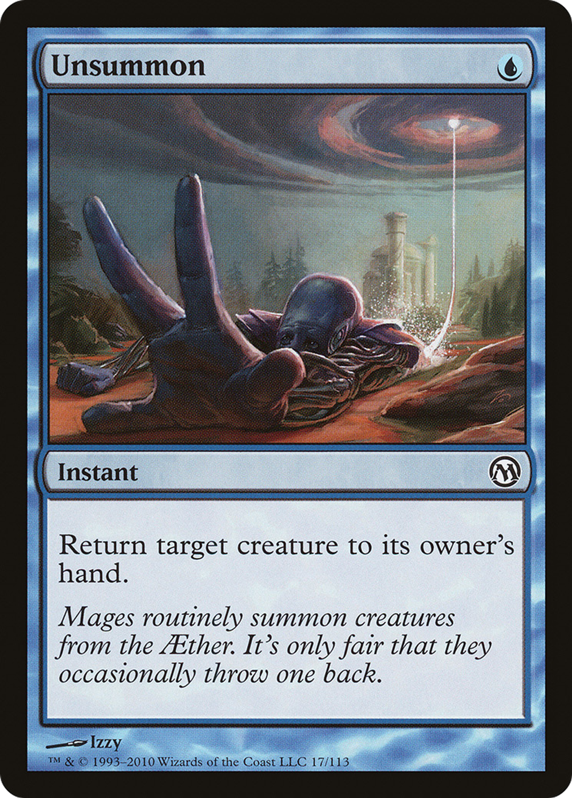 Unsummon — Duels of the Planeswalkers — Magic: The Gathering