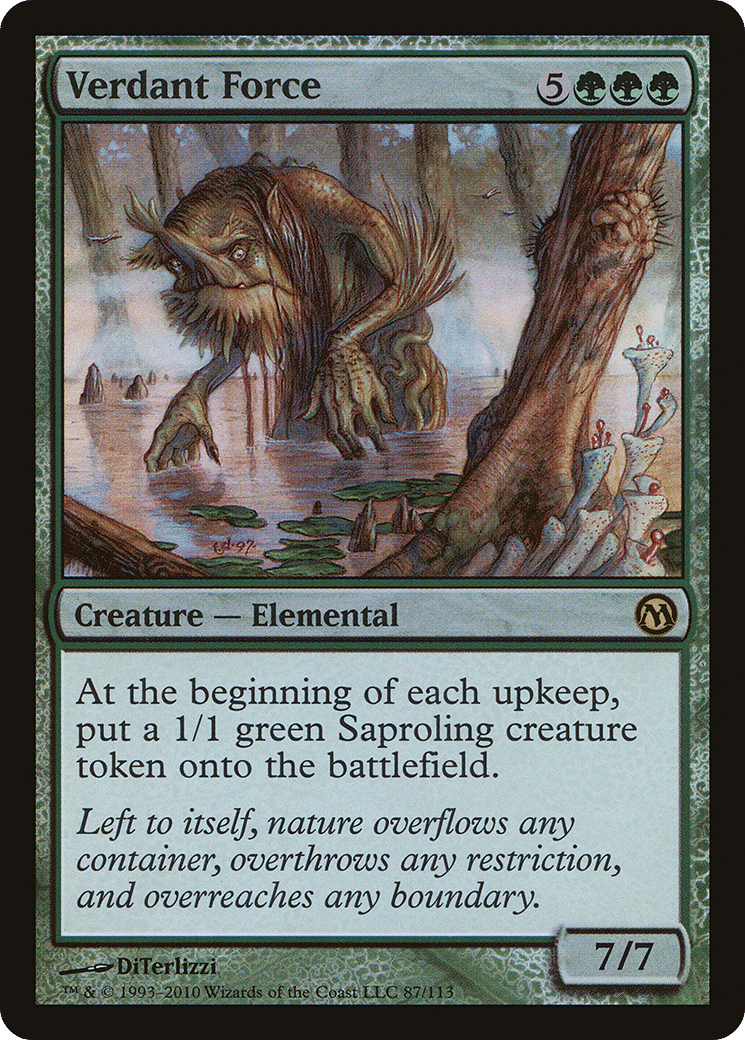 Verdant Force — Duels of the Planeswalkers — Magic: The Gathering