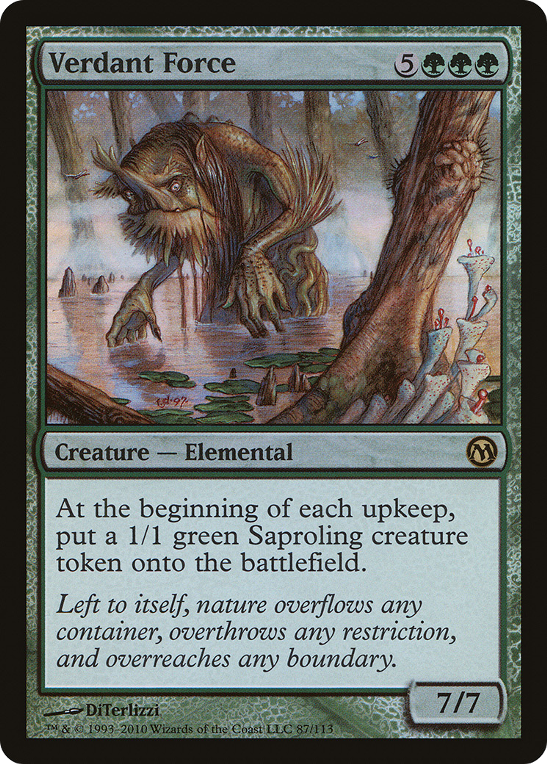 Verdant Force — Duels of the Planeswalkers — Magic: The Gathering