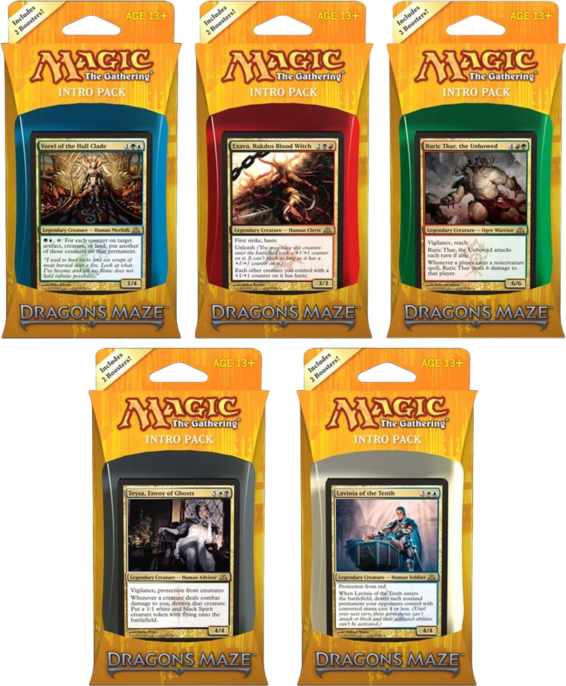Product image for Dragons Maze Intro Pack Display