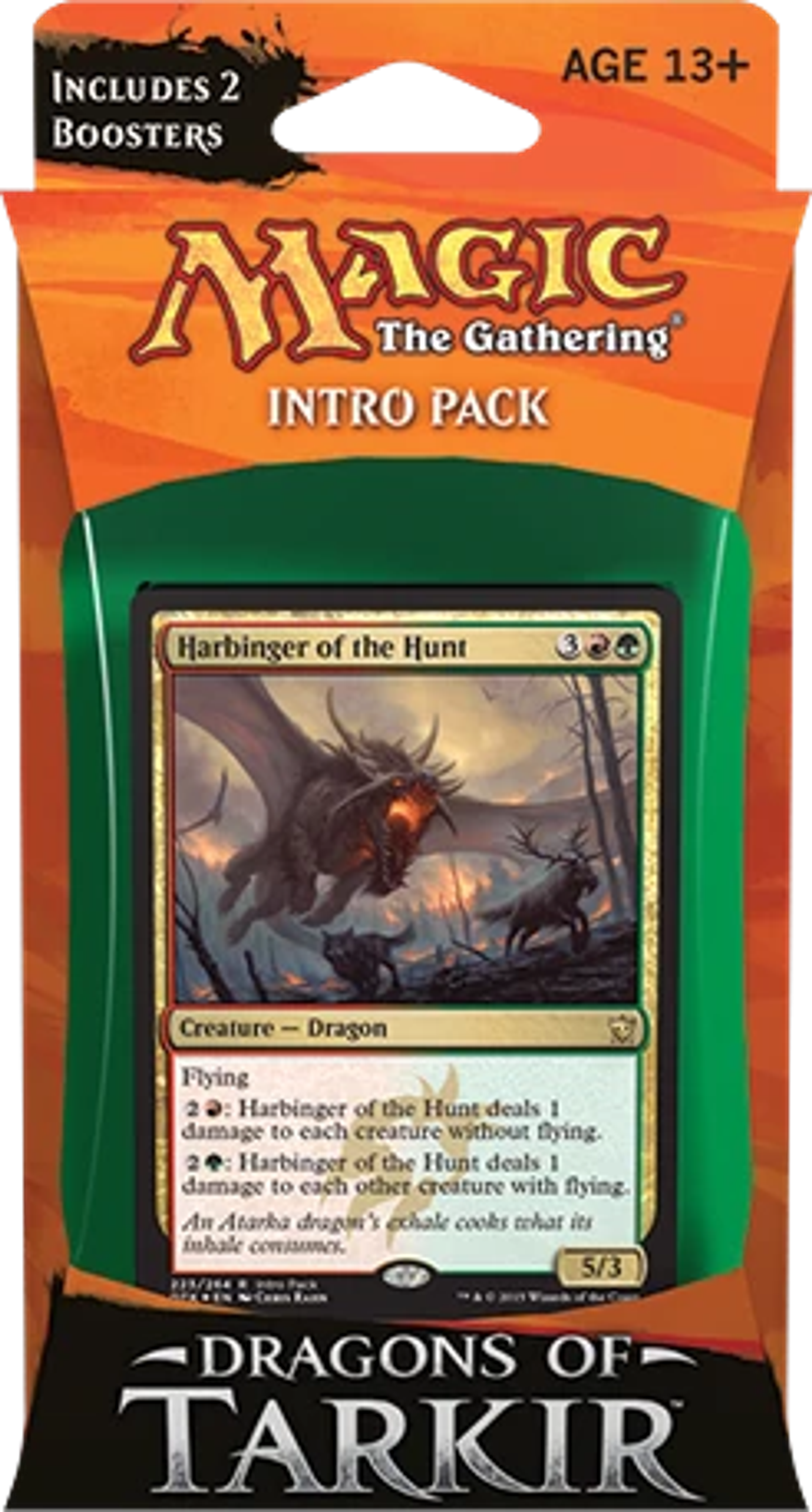 Dragons of Tarkir Intro Pack Display — Dragons of Tarkir — Magic: The Gathering