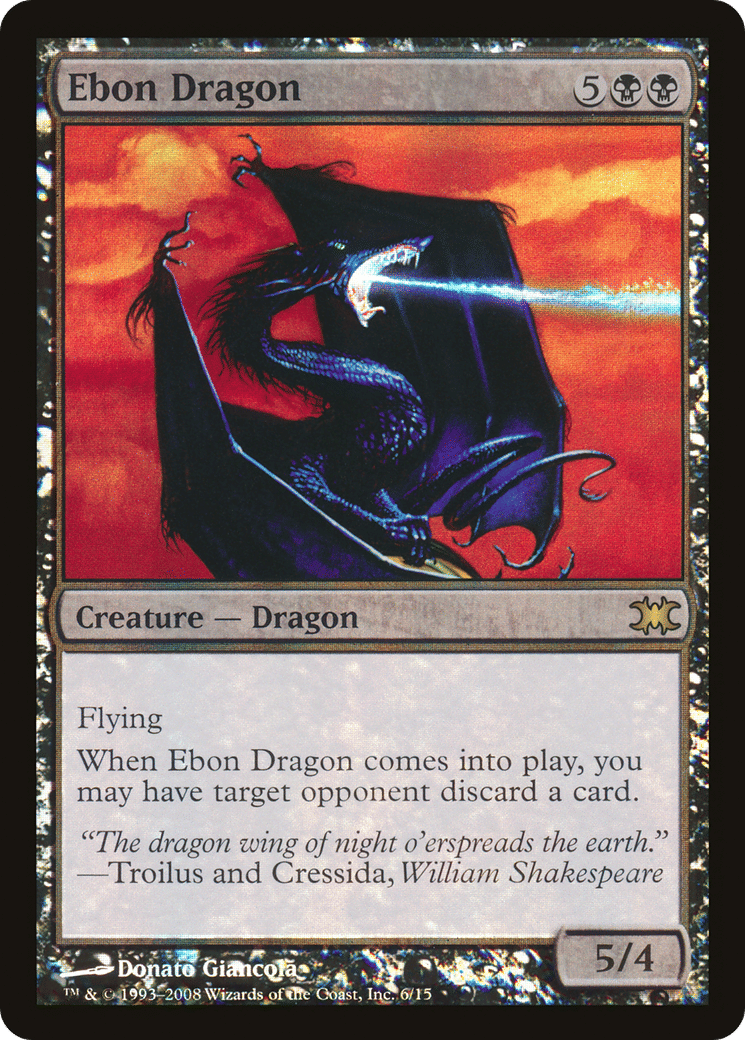 Ebon Dragon — From the Vault: Dragons — Magic: The Gathering