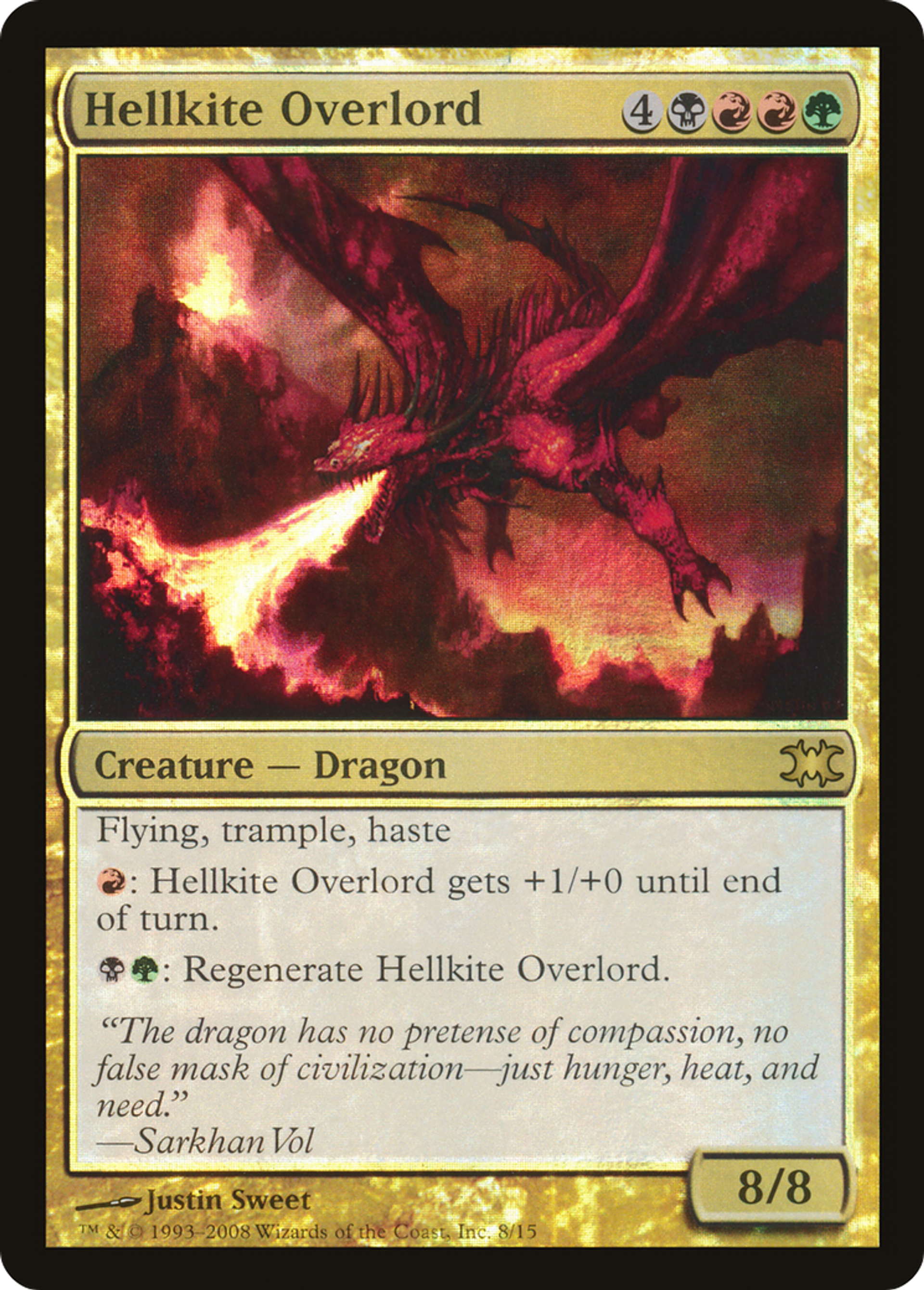 Suzerain escouflenfer — From the Vault: Dragons — Magic: The Gathering