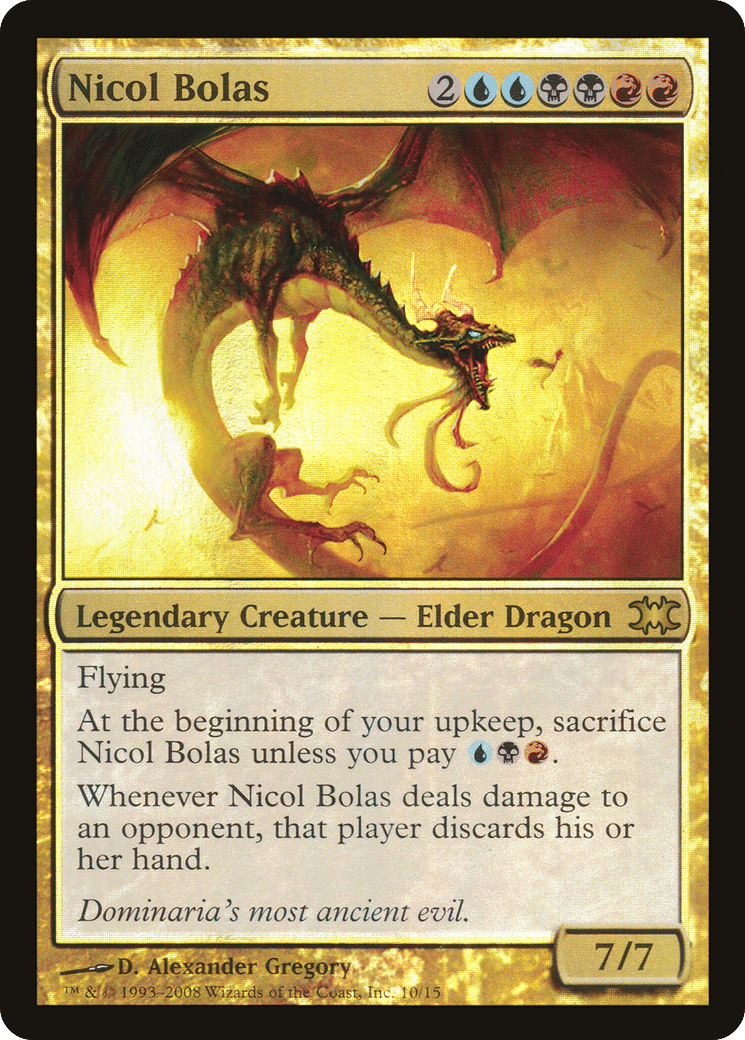 Nicol Bolas — From the Vault: Dragons — Magic: The Gathering