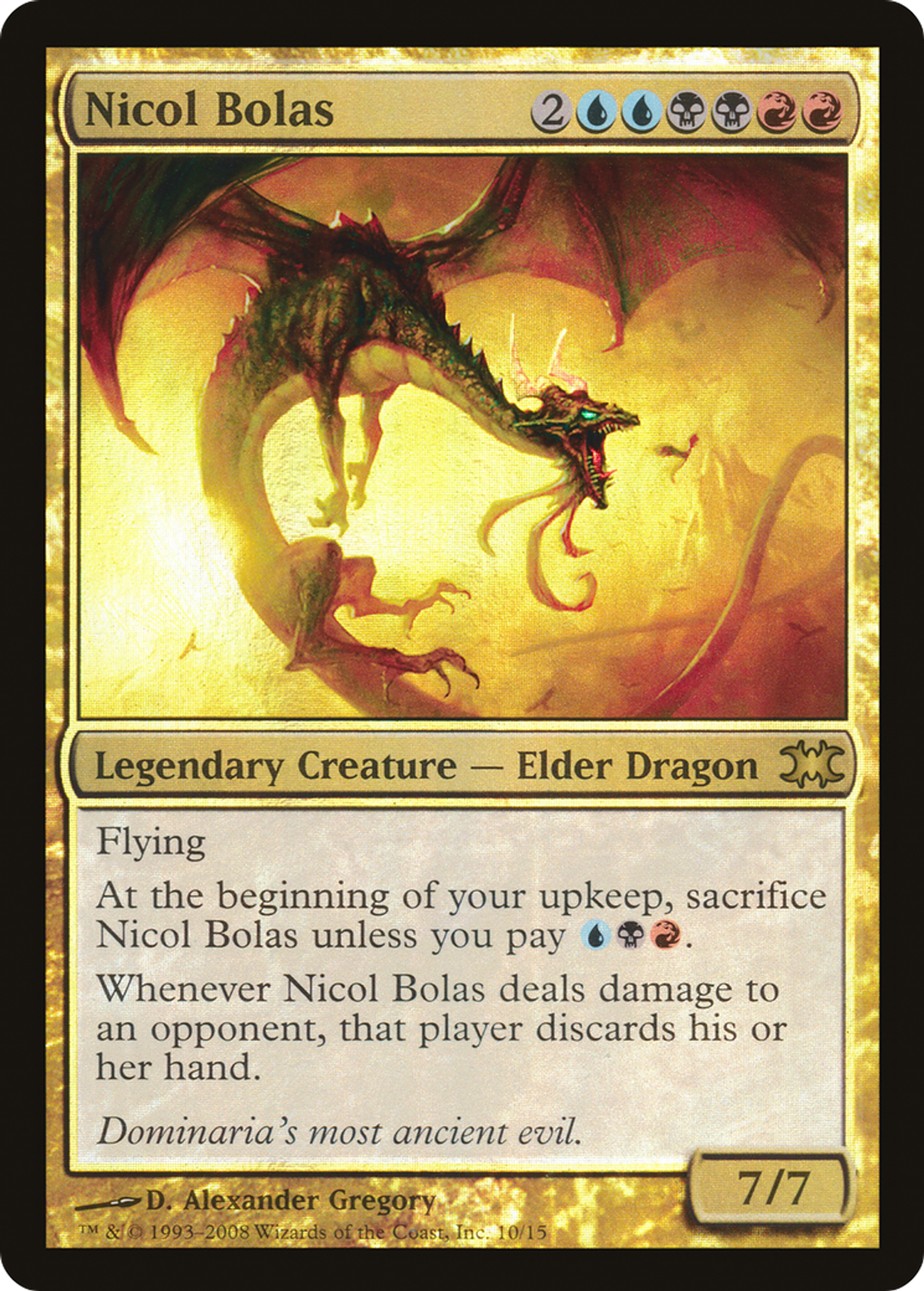 Nicol Bolas — From the Vault: Dragons — Magic: The Gathering