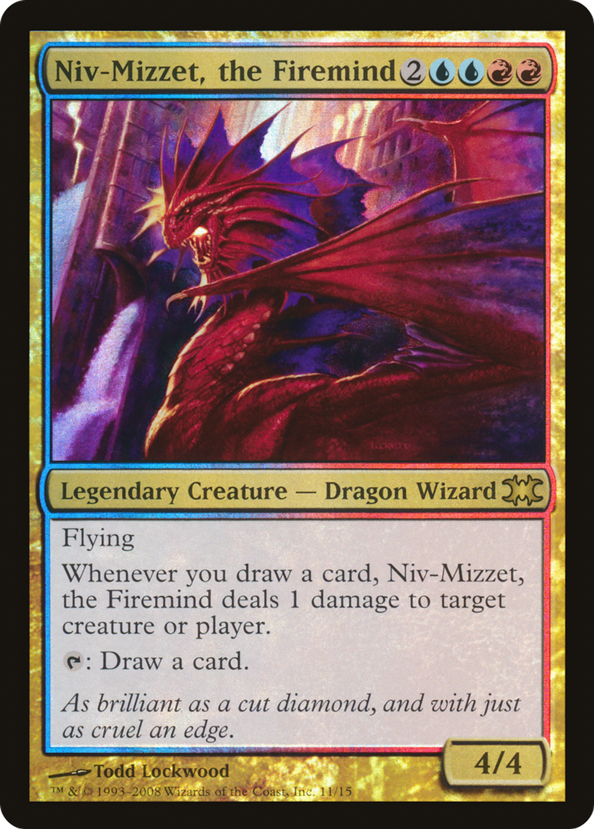 Niv-Mizzet, le Cérébropyre — From the Vault: Dragons — Magic: The Gathering