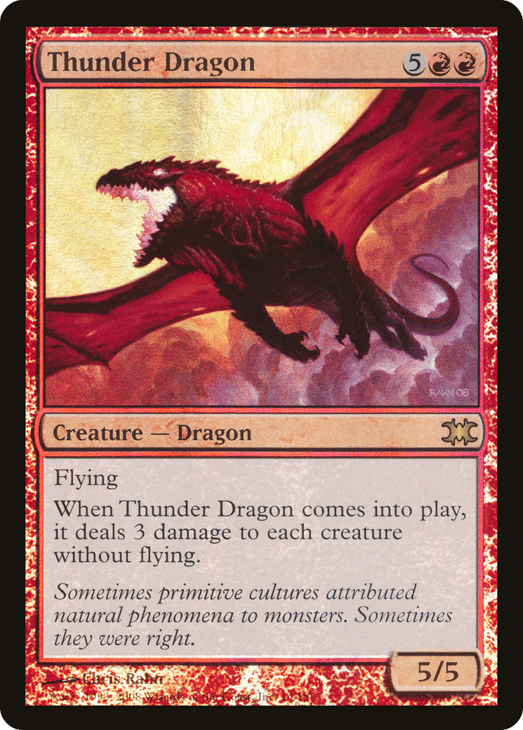 Thunder Dragon — From the Vault: Dragons — Magic: The Gathering