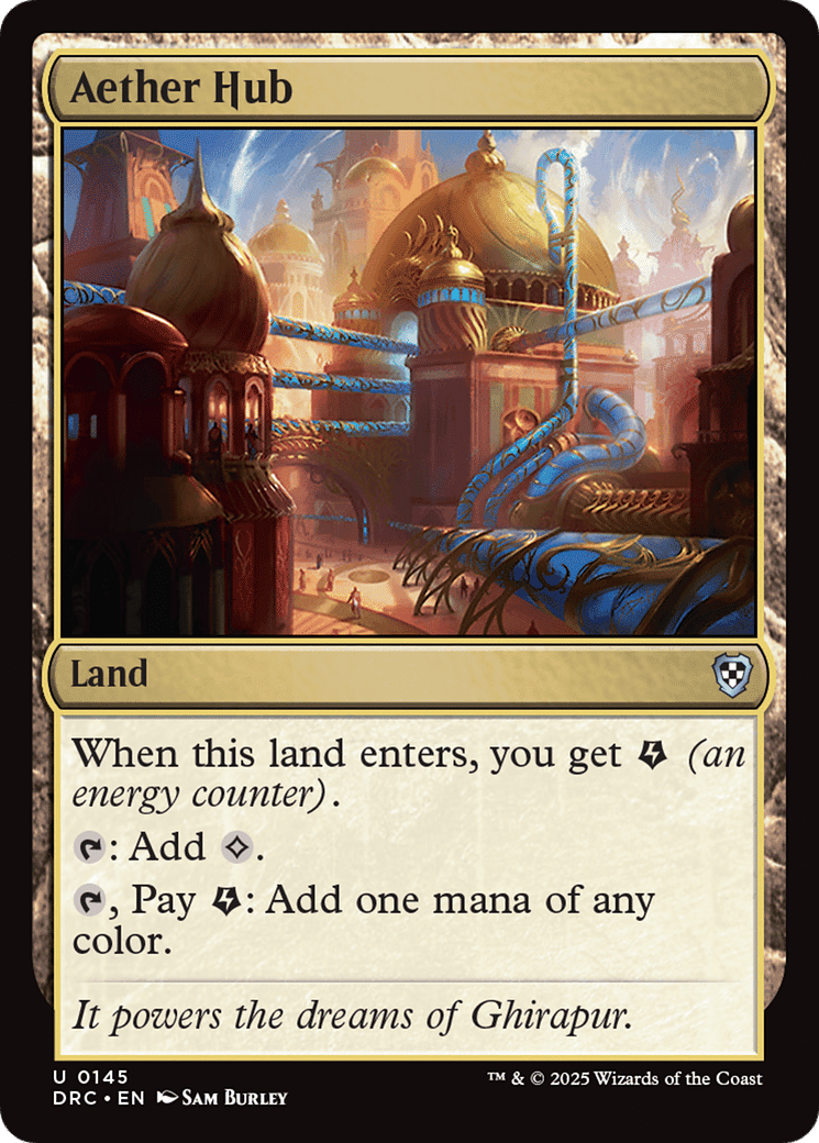 Aether Hub — Aetherdrift Commander — Magic: The Gathering
