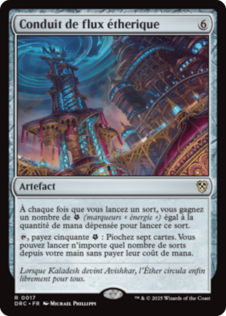 Conduit de flux étherique — Aetherdrift Commander — Magic: The Gathering