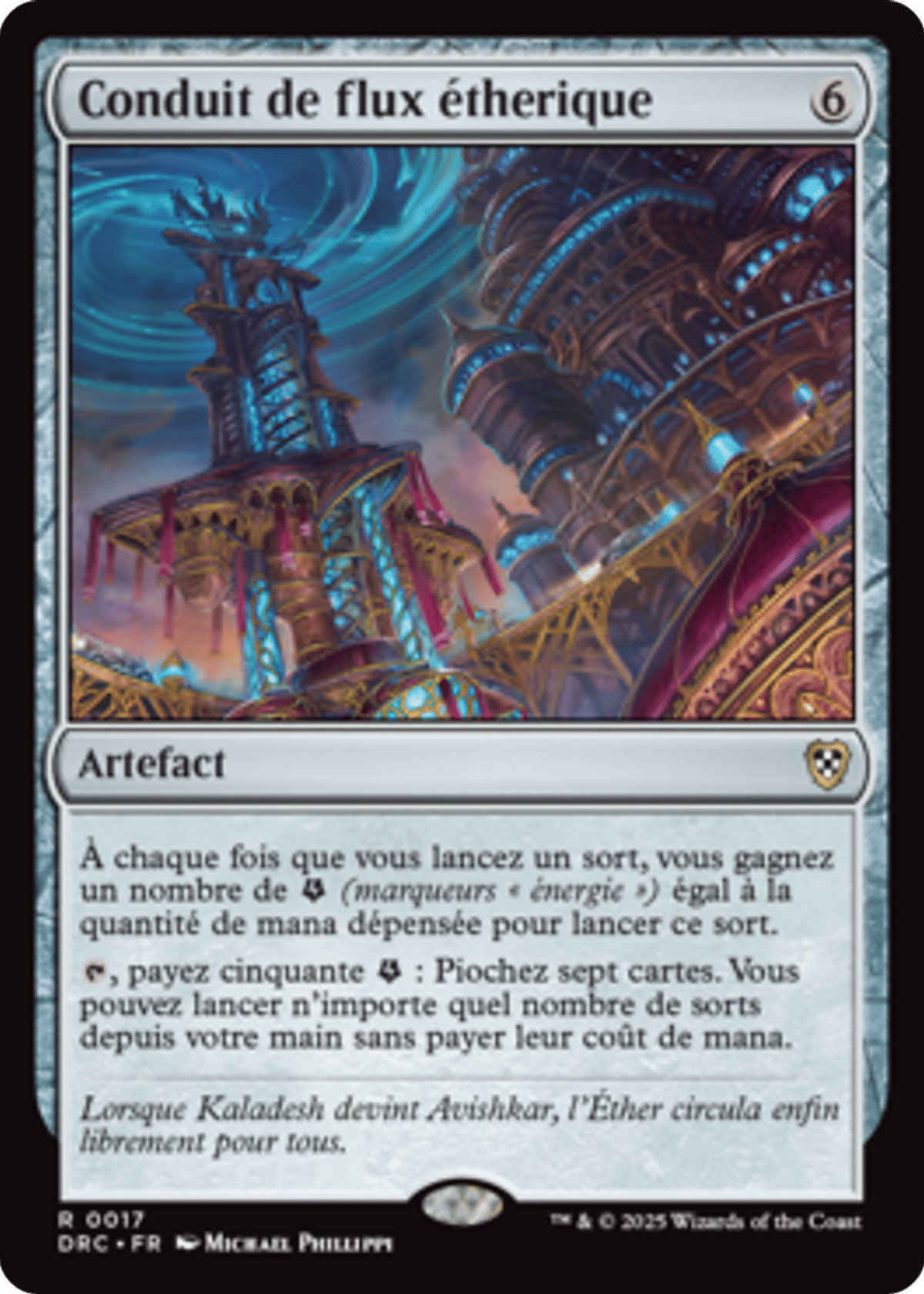 Conduit de flux étherique from Aetherdrift Commander - Magic: The Gathering