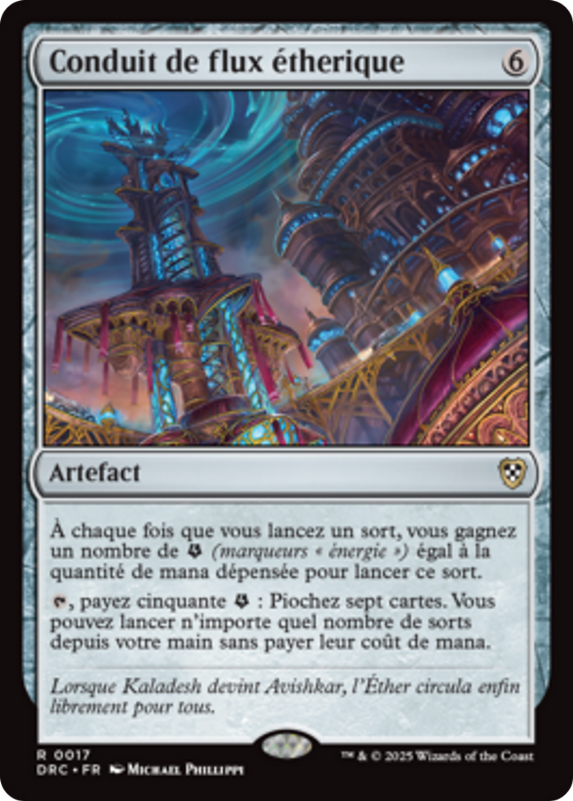 Conduit de flux étherique — Aetherdrift Commander — Magic: The Gathering