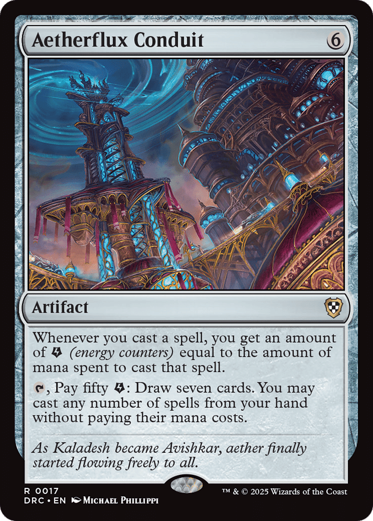 Aetherflux Conduit — Aetherdrift Commander — Magic: The Gathering