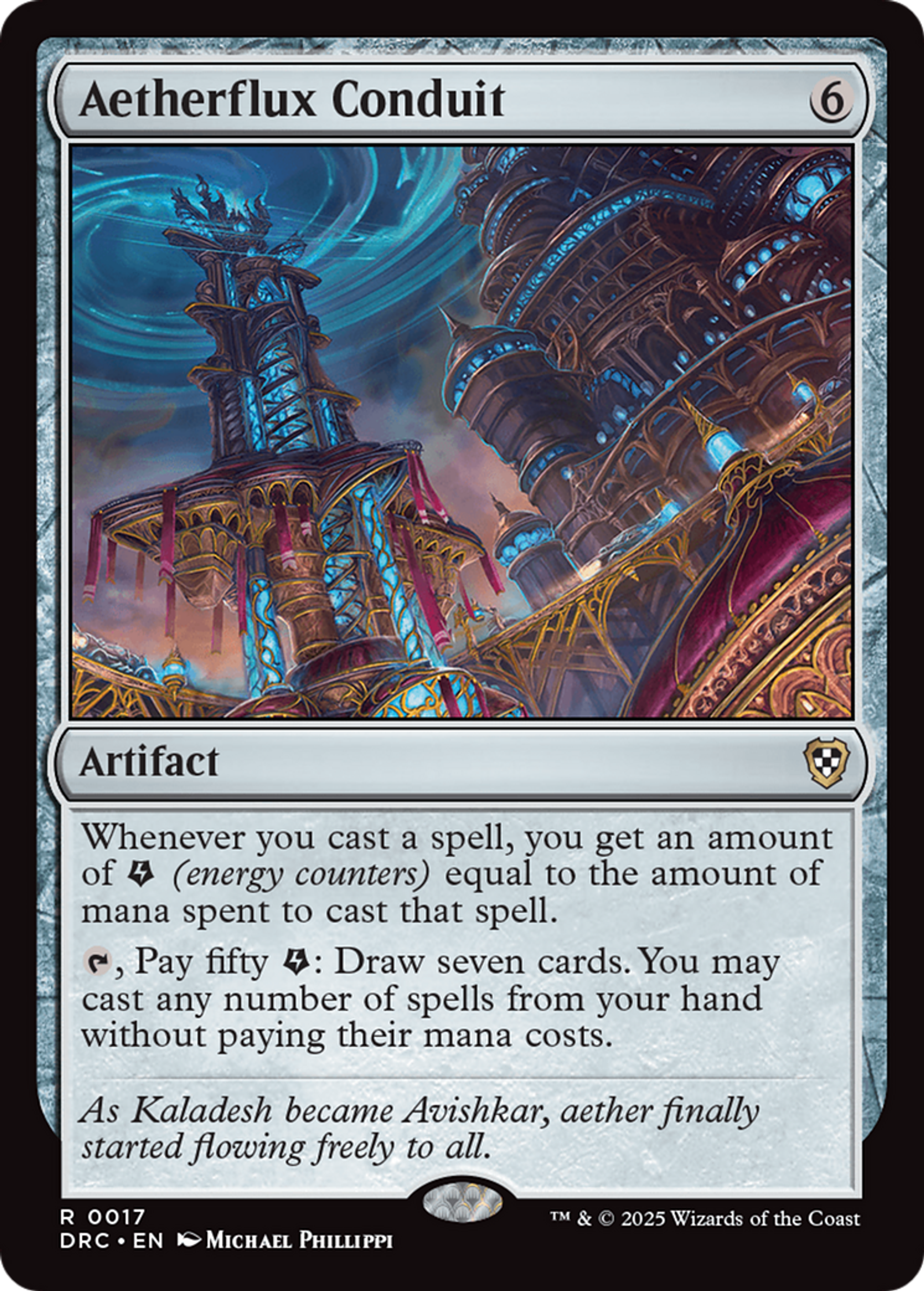 Aetherflux Conduit — Aetherdrift Commander — Magic: The Gathering