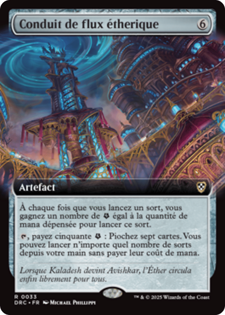Conduit de flux étherique — Aetherdrift Commander — Magic: The Gathering